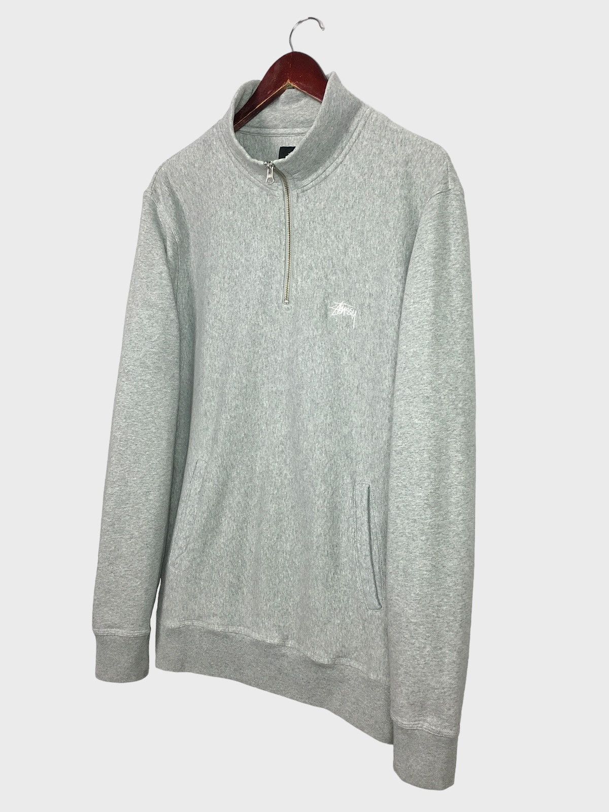 Stussy Half zip STUSSY Stock Logo quarter y2k vintage halfzip 1/4 Size US L / EU 52-54 / 3 - 5 Thumbnail