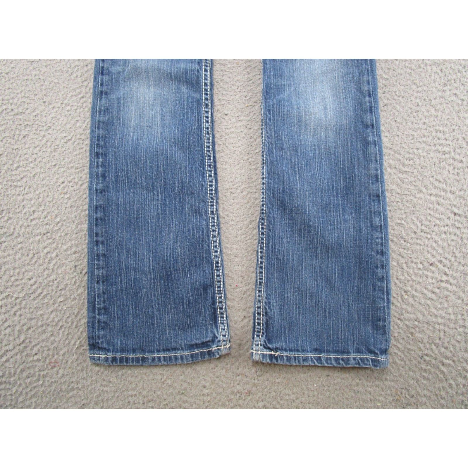 Vintage BKE Buckle Jeans Slim Bootcut 25 Regular Blue Denim Stretch 5-Pocket Women Size 25 X 29.5 Y2K Readable Size 42" / US 20 - 2 Thumbnail