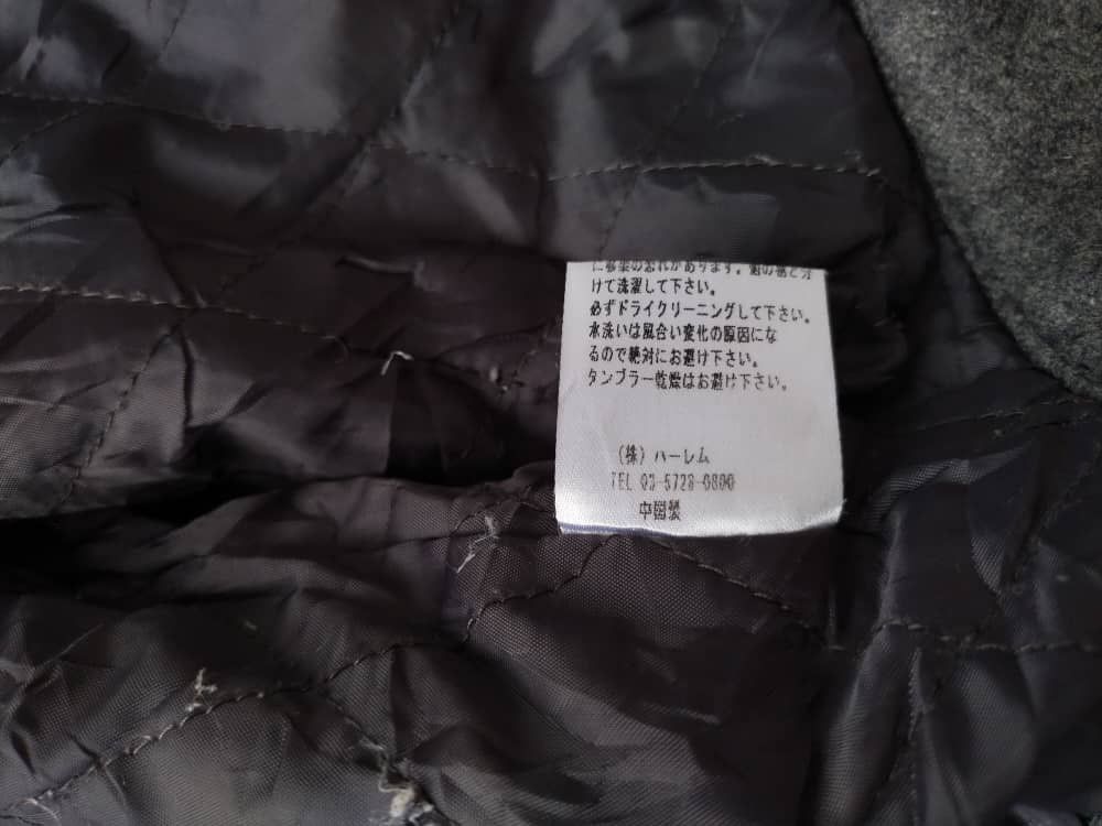 Japanese Brand vtg Wool Double Collar Ghost Of Harlem Wool Jacket Size US M / EU 48-50 / 2 - 19 Thumbnail