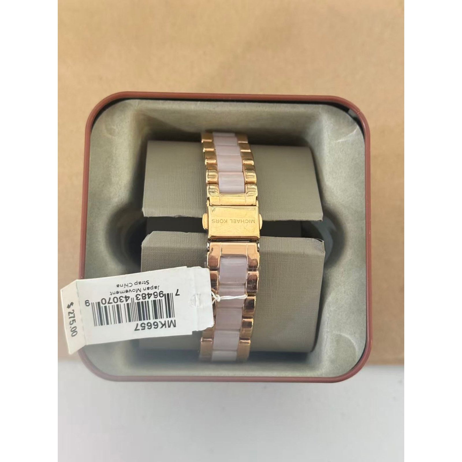 Michael Kors Michael Kors MK6657 Riley Chronograph Stainless Steel Watch Size ONE SIZE - 3 Thumbnail