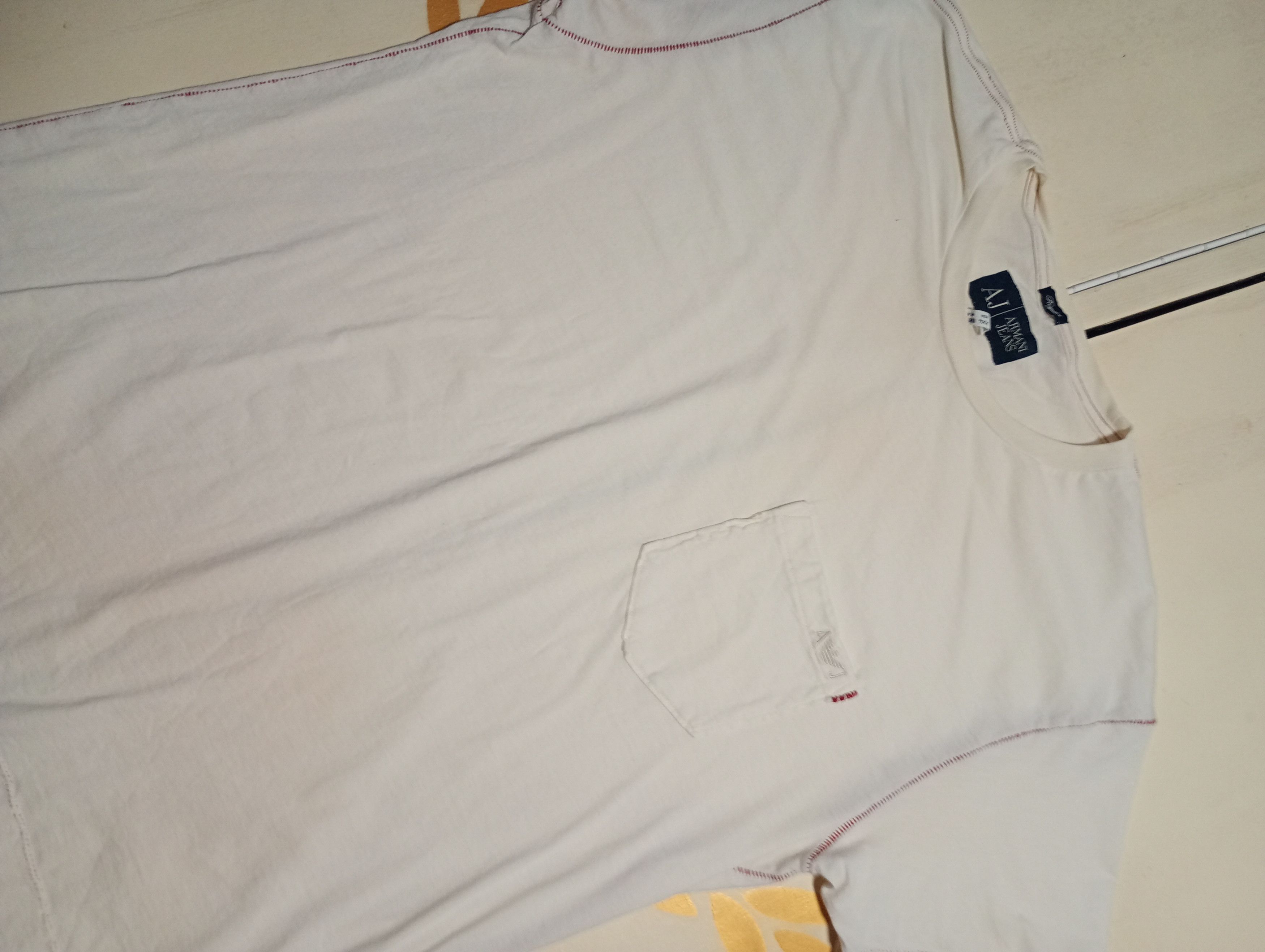 Armani × Designer × Giorgio Armani Armani Jeans T-Shirt Size US XXL / EU 58 / 5 - 5 Thumbnail