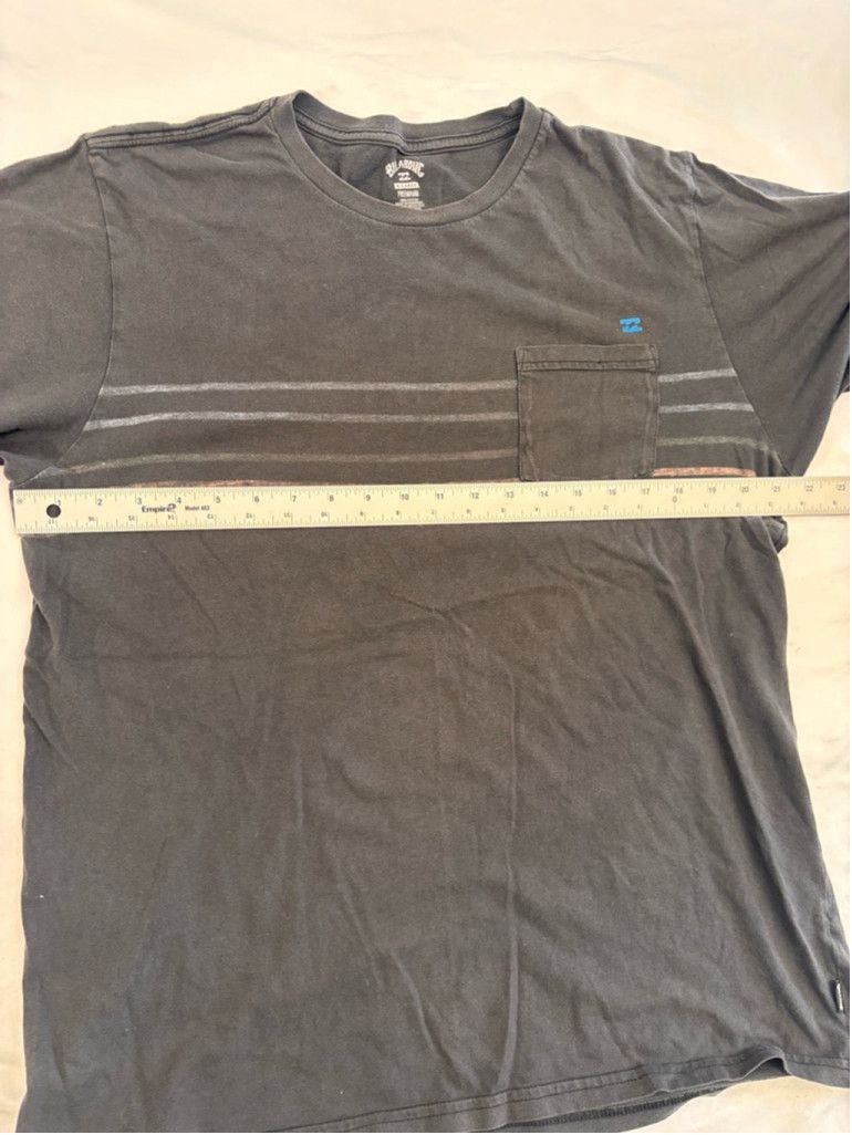 Billabong Men's Billabong T-Shirt XL Gray Short Sleeve Size US XL / EU 56 / 4 - 1 Thumbnail