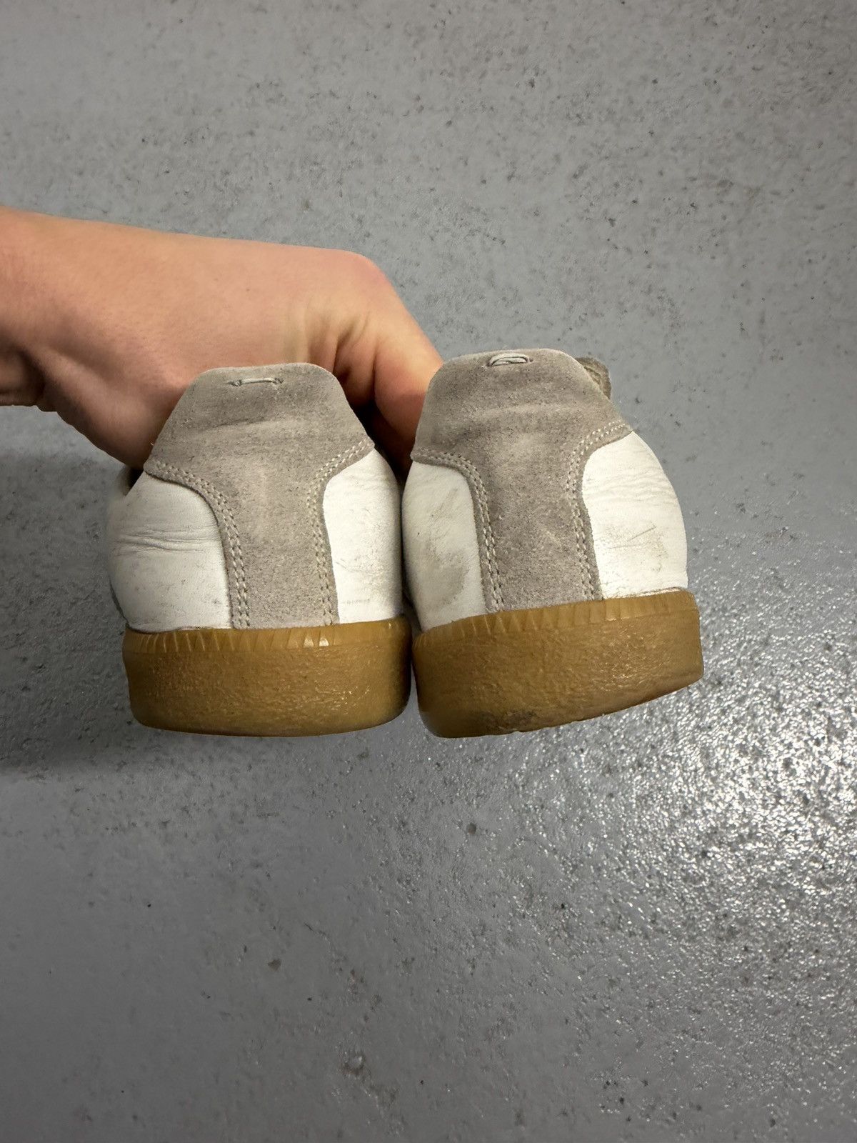 Maison Margiela Maison Margiela Gat Replica Leather Sneakers Size US 10 / IT 40 - 8 Thumbnail