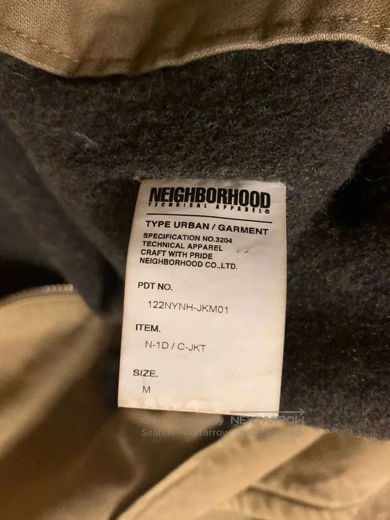 Neighborhood Neighborhood 12AW N1 Iron Buckle Jacket M. Size US M / EU 48-50 / 2 - 8 Thumbnail