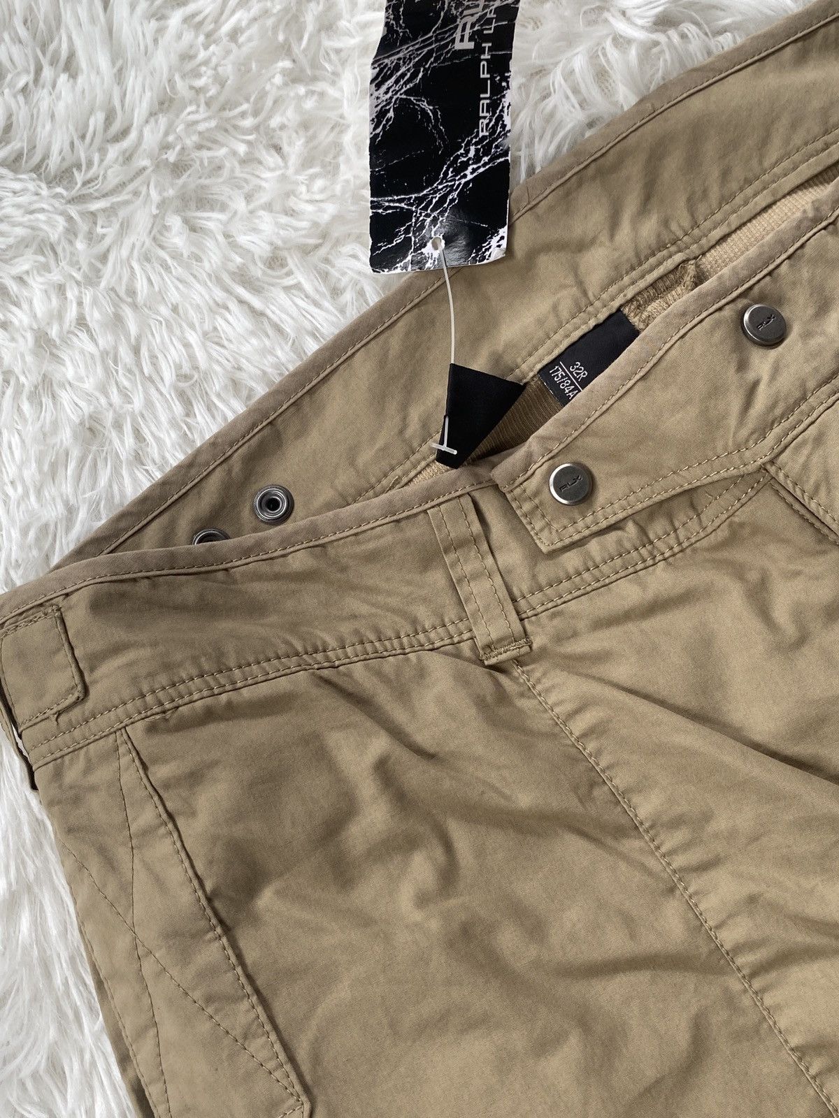 RRL Ralph Lauren 🔥OFFER NOW🔥RARE Ralph Lauren Cargo pant Multipocket Size US 33 - 10 Thumbnail