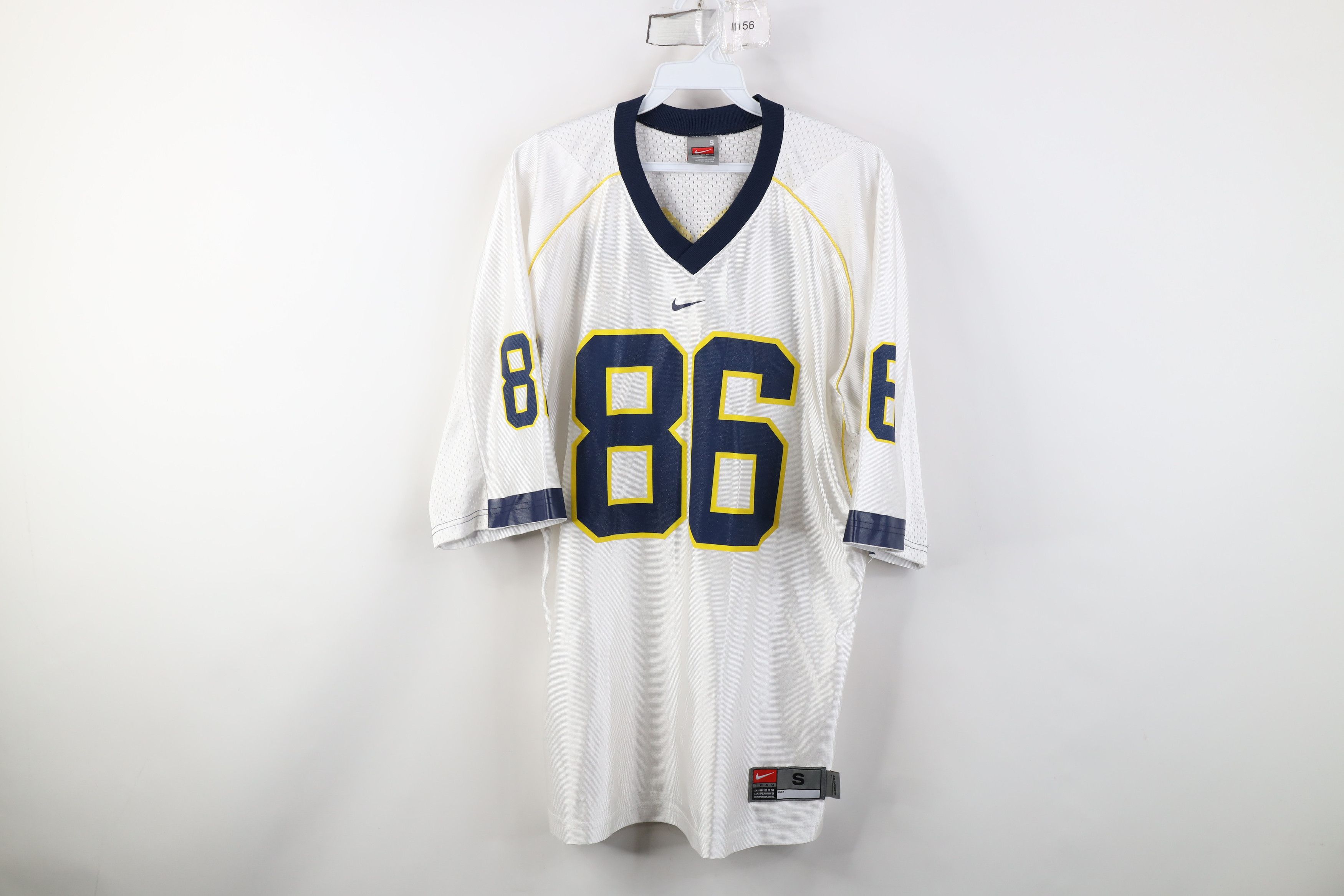 Nike Vintage Nike Mario Manningham University of Michigan Jersey Size US S / EU 44-46 / 1 - 1 Thumbnail