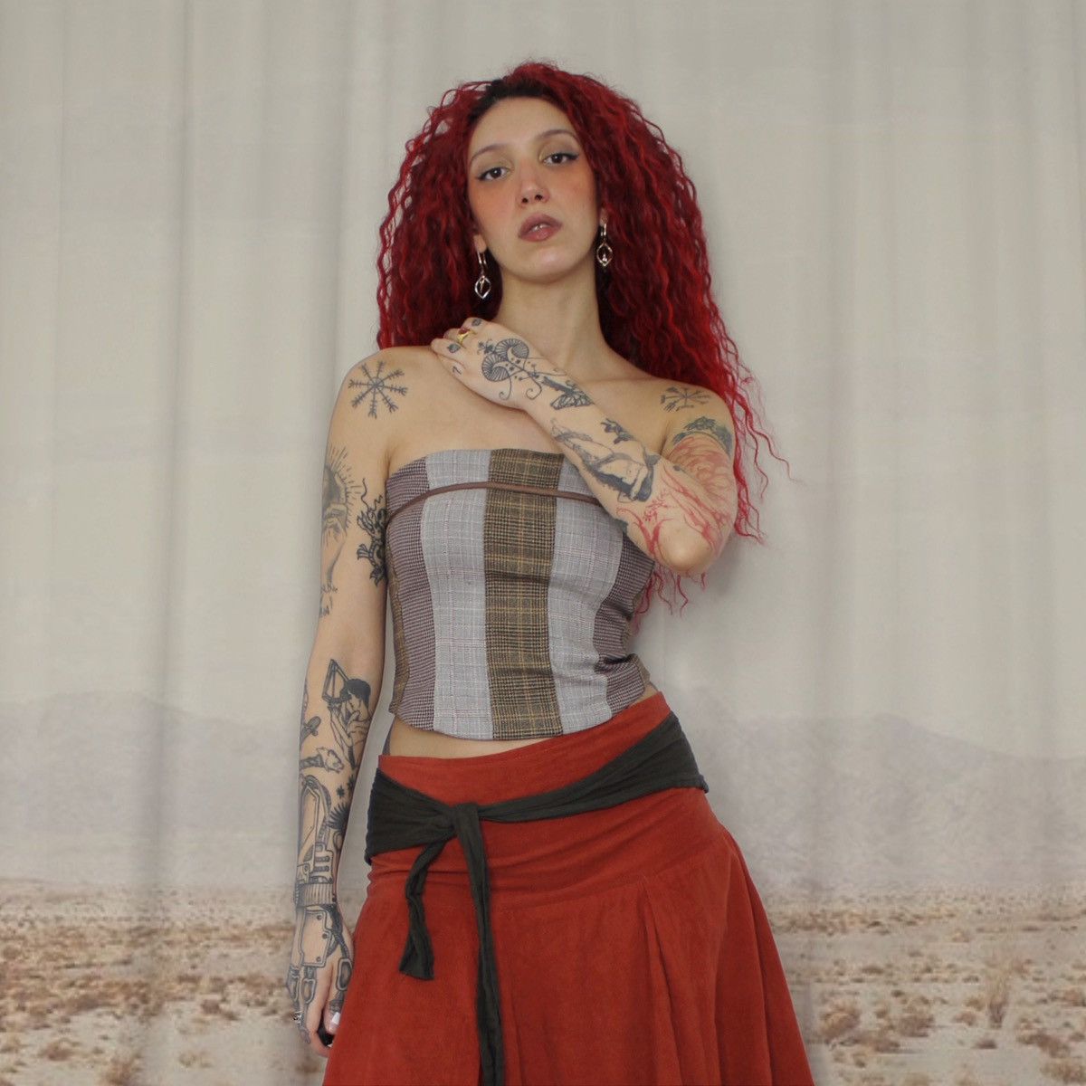Other 🏹TARTAN CORSET TOP🏹 Size S / US 4 / IT 40 - 1 Thumbnail