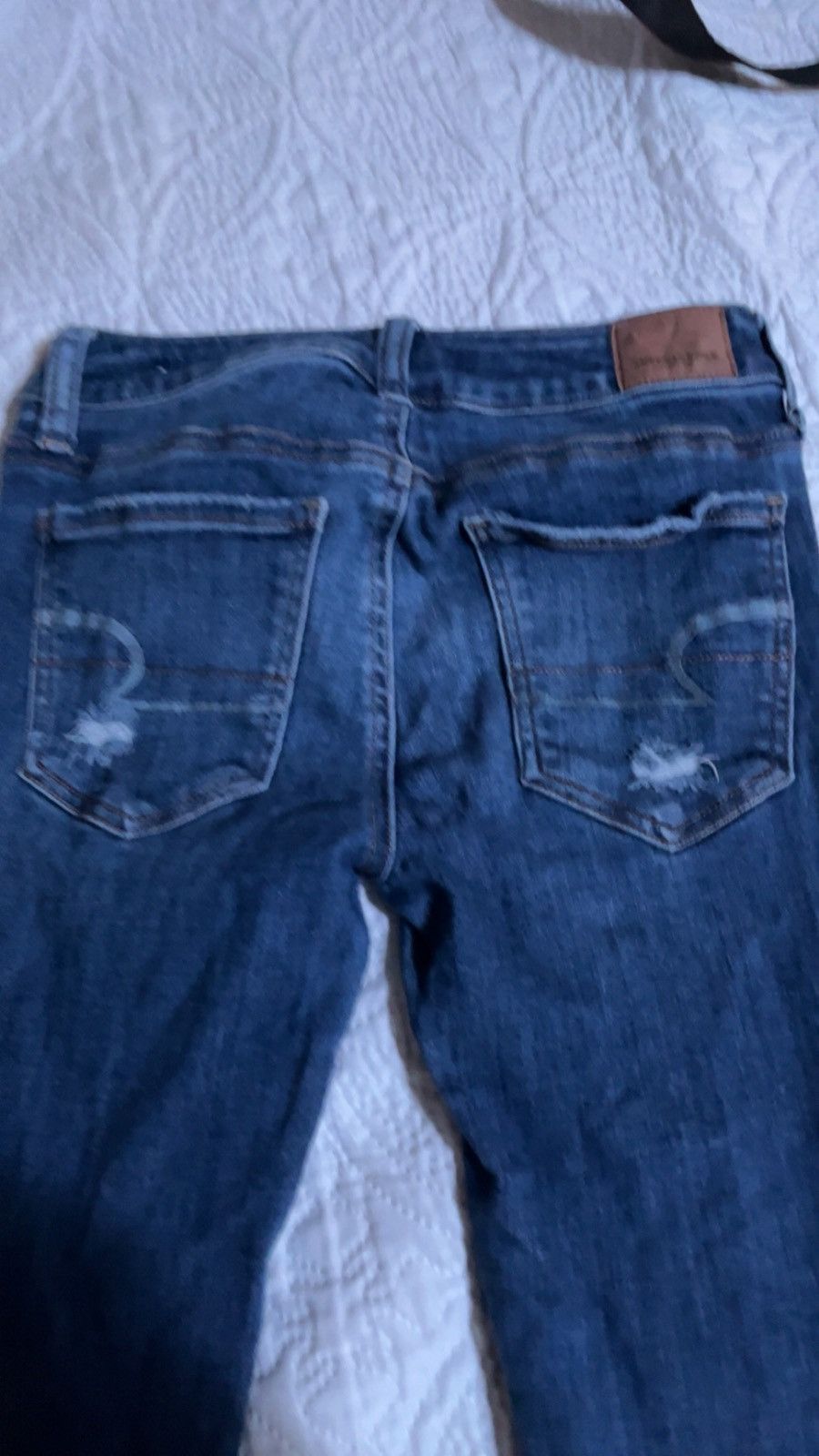American Eagle Outfitters american eagle outfitters distressed skinny jeans Size 26" / US 2 / IT 38 - 3 Thumbnail