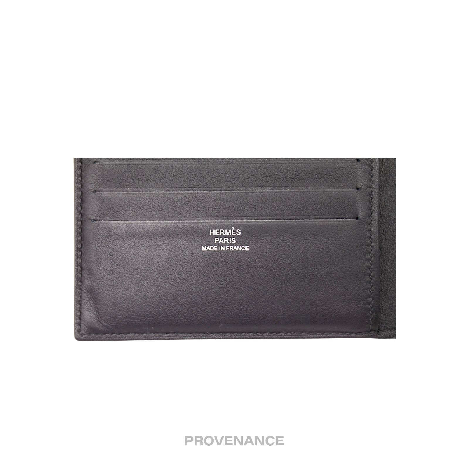 Hermes 🔴 Hermes Citizen Twill Compact Wallet - Black Swift Noir Size ONE SIZE - 7 Thumbnail