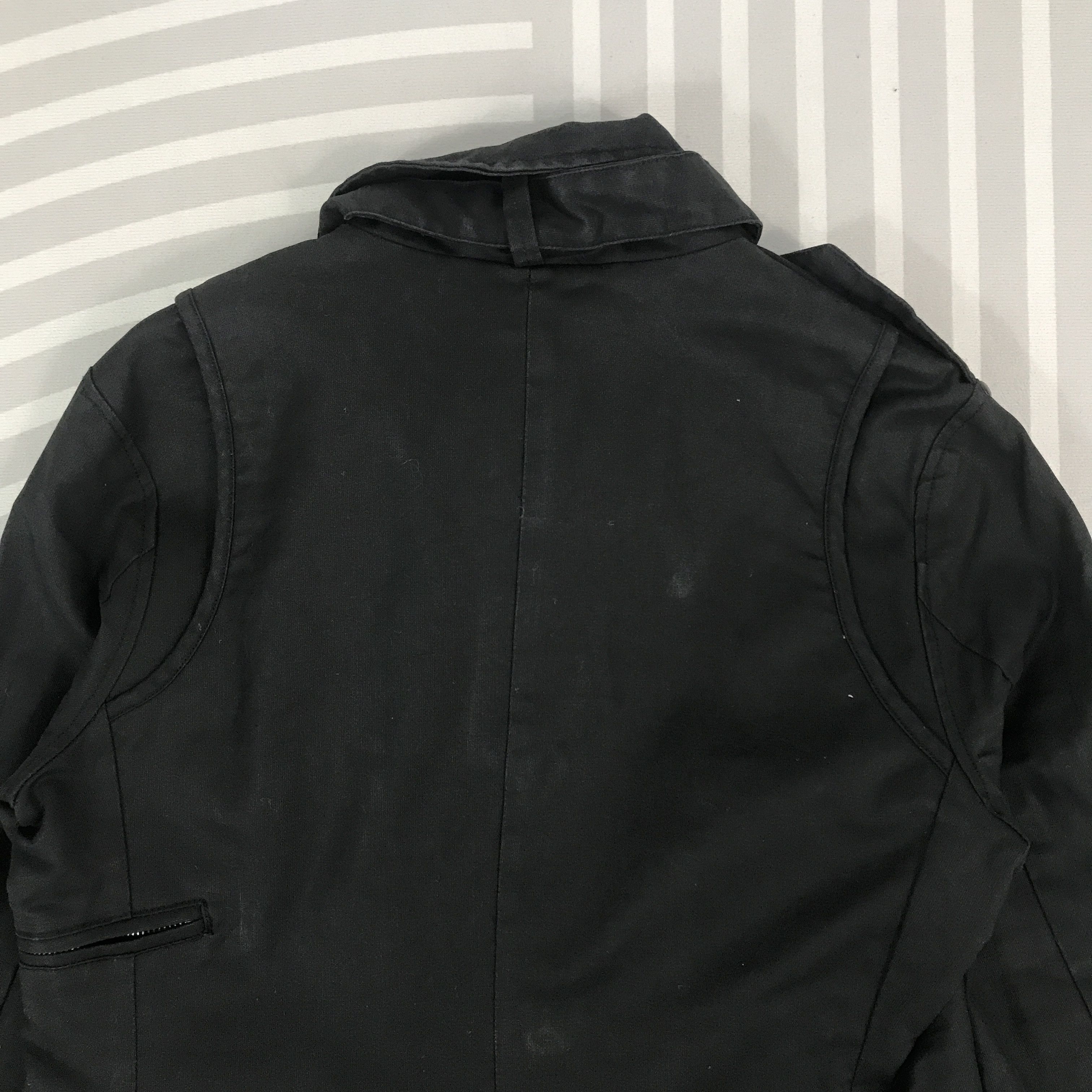 G-Star × Vintage G-star Raw japan Style Parkas Black button Denim Jacket Size US M / EU 48-50 / 2 - 4 Thumbnail