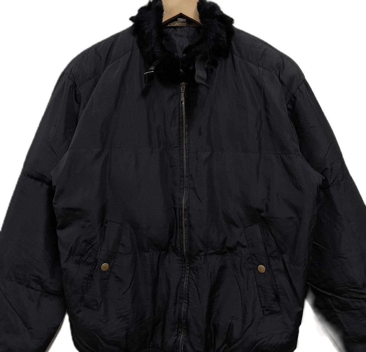 Roberto Cavalli Roberto Cavalli Snake Bomber Jacket Fur Neck Size US L / EU 52-54 / 3 - 4 Thumbnail
