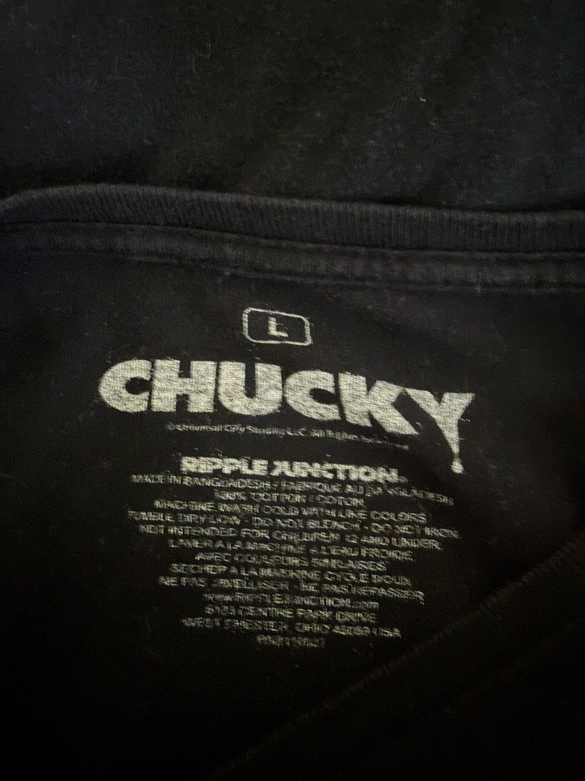 Ripple Junction Chucky Child’s Play “I’m Your Friend To The End” Graphic Tee Size US L / EU 52-54 / 3 - 3 Thumbnail