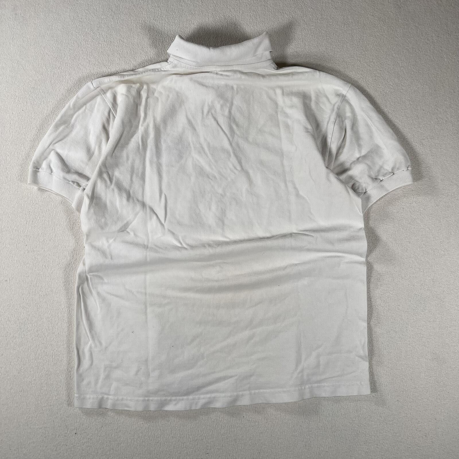 Ferrari Vintage 80s Monaco F1 Collard Polo Racing T Shirt Size US L / EU 52-54 / 3 - 2 Thumbnail