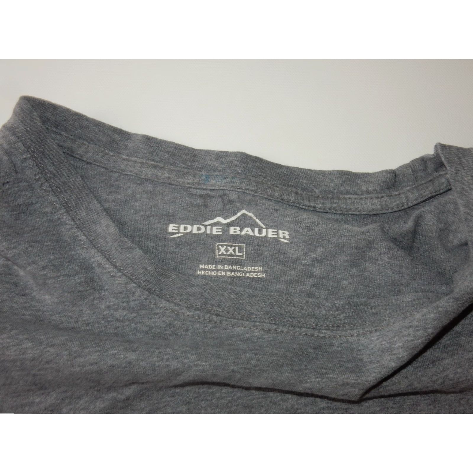 Eddie Bauer Eddie Bauer Men's Short Sleeve T-Shirt Size XXL Gray Cotton Pocket 2XL Size US XXL / EU 58 / 5 - 2 Thumbnail