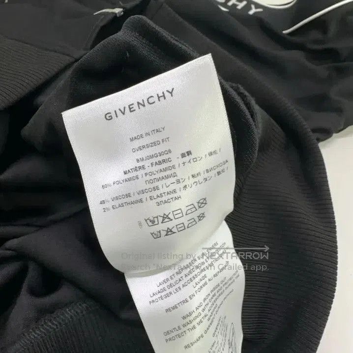 Givenchy GIVENCHY Logo Trim Stand Collar Zip Jacket. Size US XXL / EU 58 / 5 - 5 Thumbnail