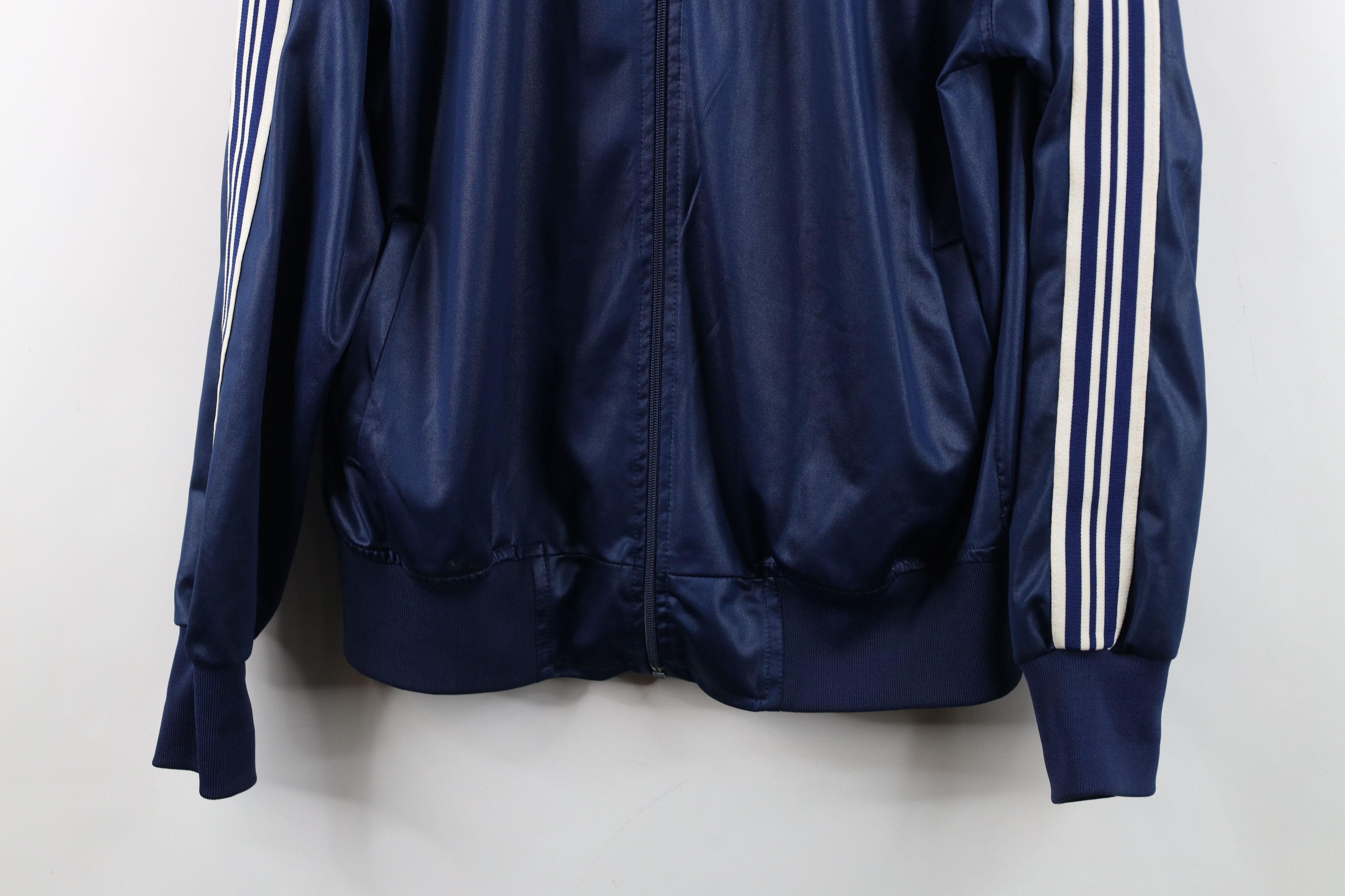 Vintage Vintage 70s Streetwear Full Zip Tennis Track Jacket Blue Size US M / EU 48-50 / 2 - 3 Thumbnail