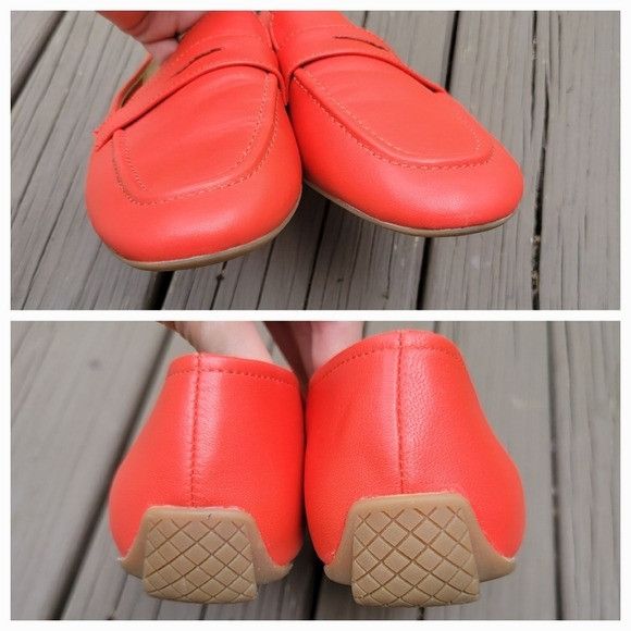 Talbots Talbots Jessie Red Nappa Leather Classic Penny Loafer Moc To Size US 9.5 / IT 39.5 - 6 Thumbnail