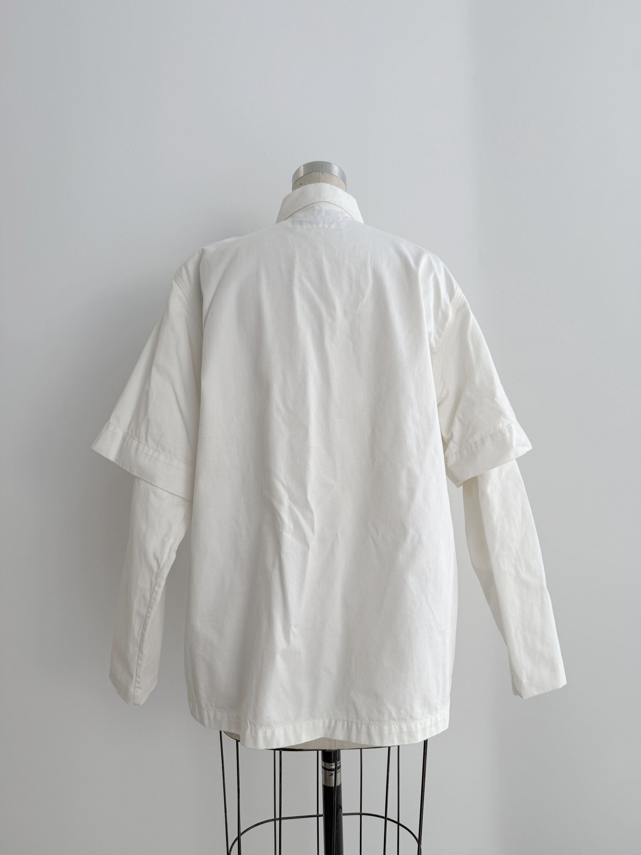 Acne Studios Acne studio Blå Konst White layer jacket Size US S / EU 44-46 / 1 - 4 Thumbnail