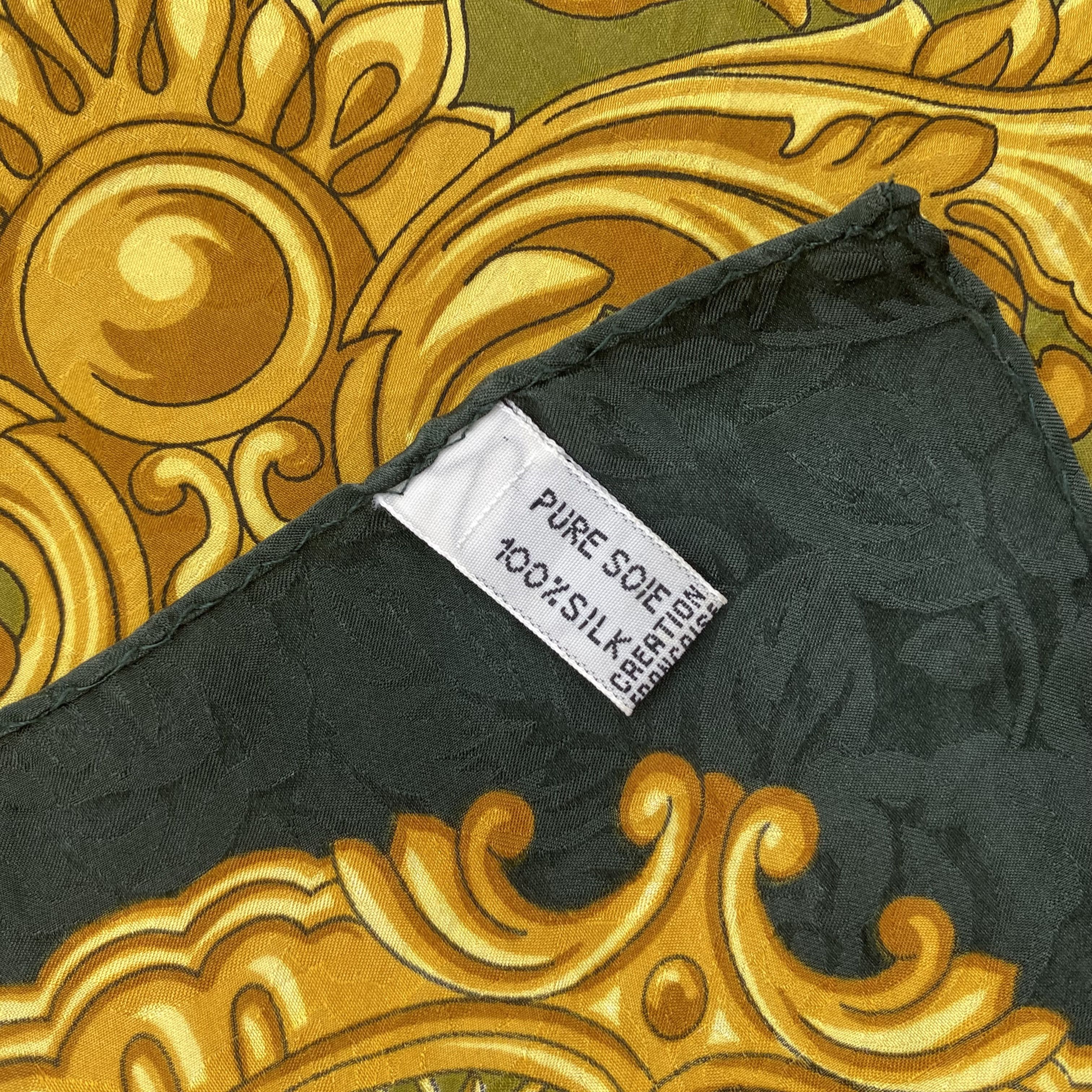 Pierre Cardin Vintage Pierre Cardin SILK Scarf Twill Stole Wraps Scarves Size ONE SIZE - 9 Thumbnail