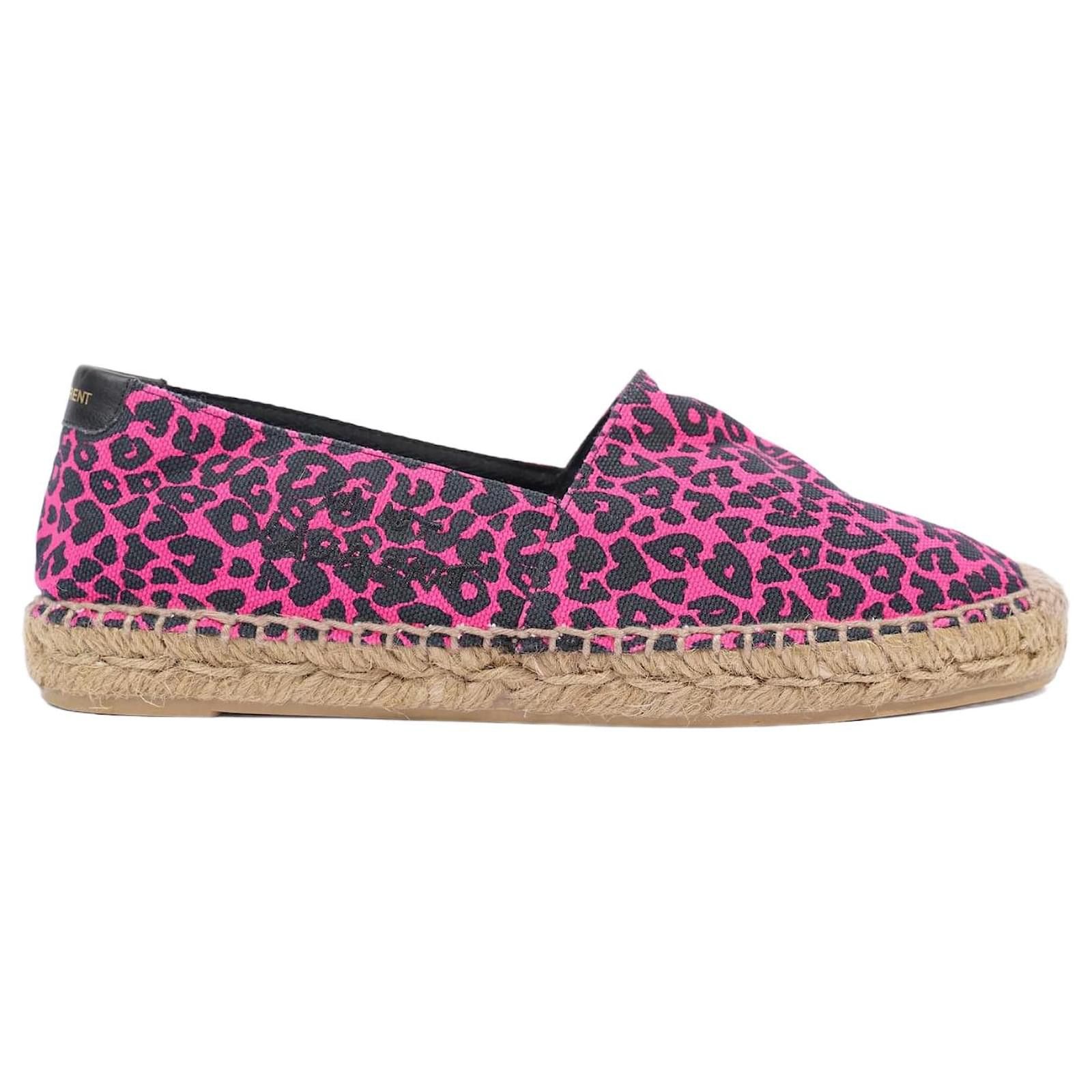 Saint Laurent Paris o1s1wg111024 Embroidered Espadrilles Heart-Shaped Size US 6.5 / IT 36.5 - 1 Thumbnail