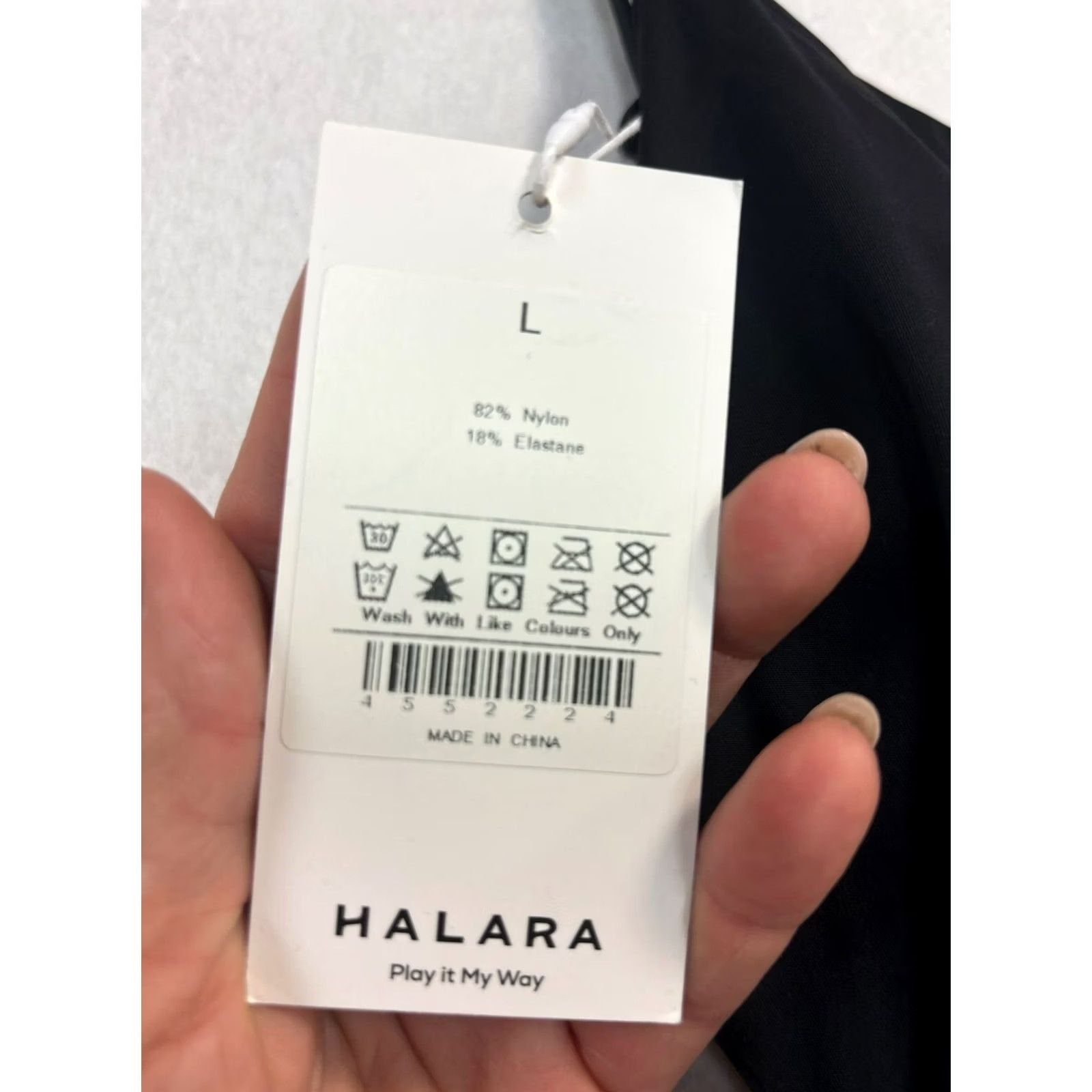 Vintage Halara dress size L black tank yoga swim women Size L / US 10 / IT 46 - 3 Thumbnail
