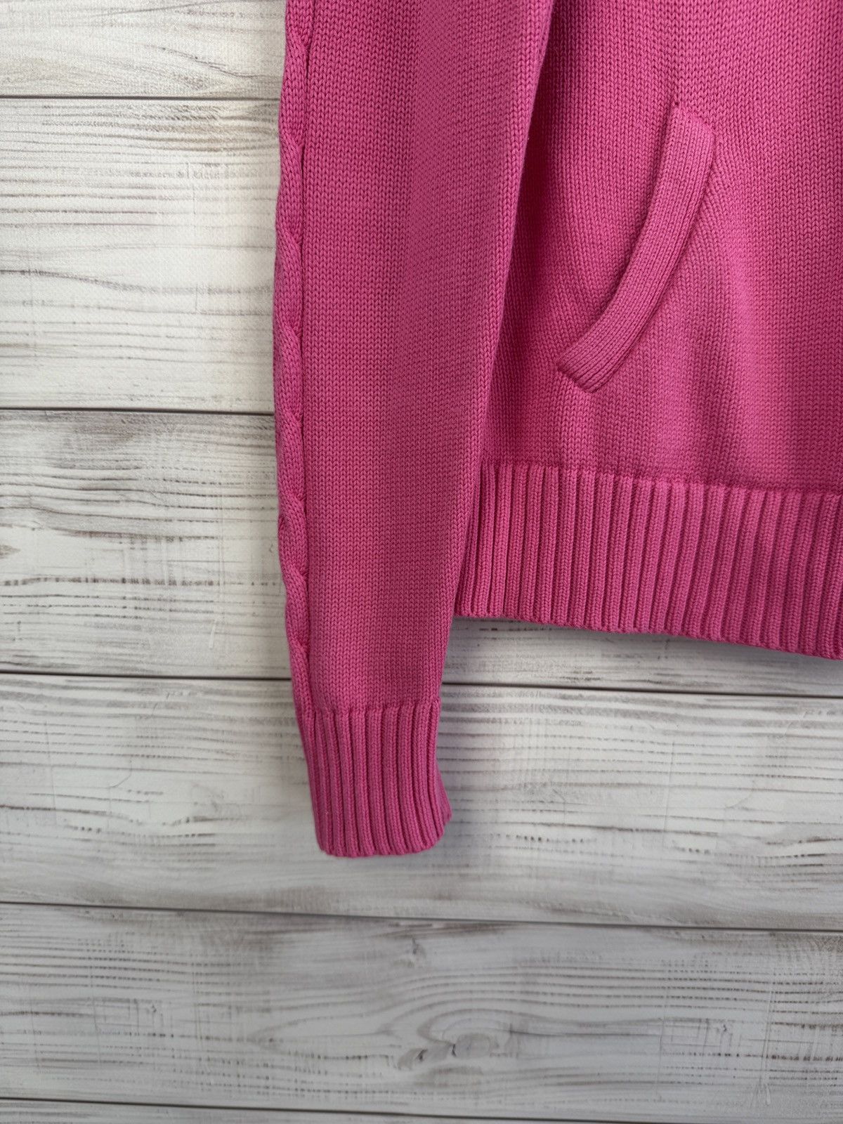 Polo Ralph Lauren 90s Polo Ralph Lauren Sport Vintage Knit Zip Sweater Size L / US 10 / IT 46 - 4 Thumbnail