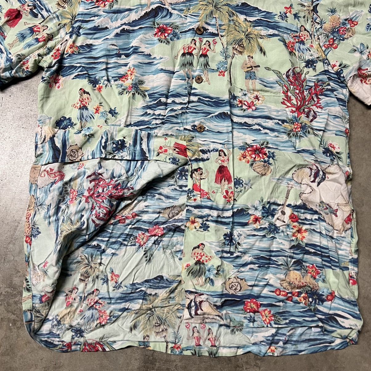 Polo Ralph Lauren × Ralph Lauren Polo Ralph Lauren Beach/Surfing Print Hawaiian Shirt Size US M / EU 48-50 / 2 - 4 Thumbnail