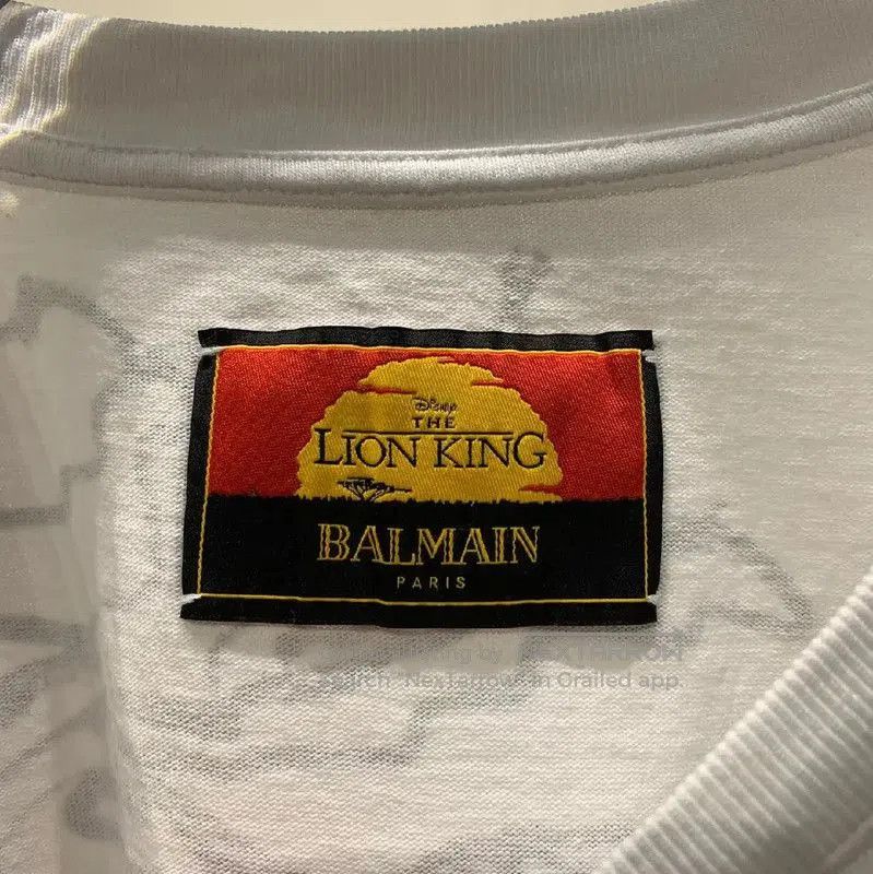 Balmain Balmain White Cotton Men's T-Shirt . Size US L / EU 52-54 / 3 - 5 Thumbnail