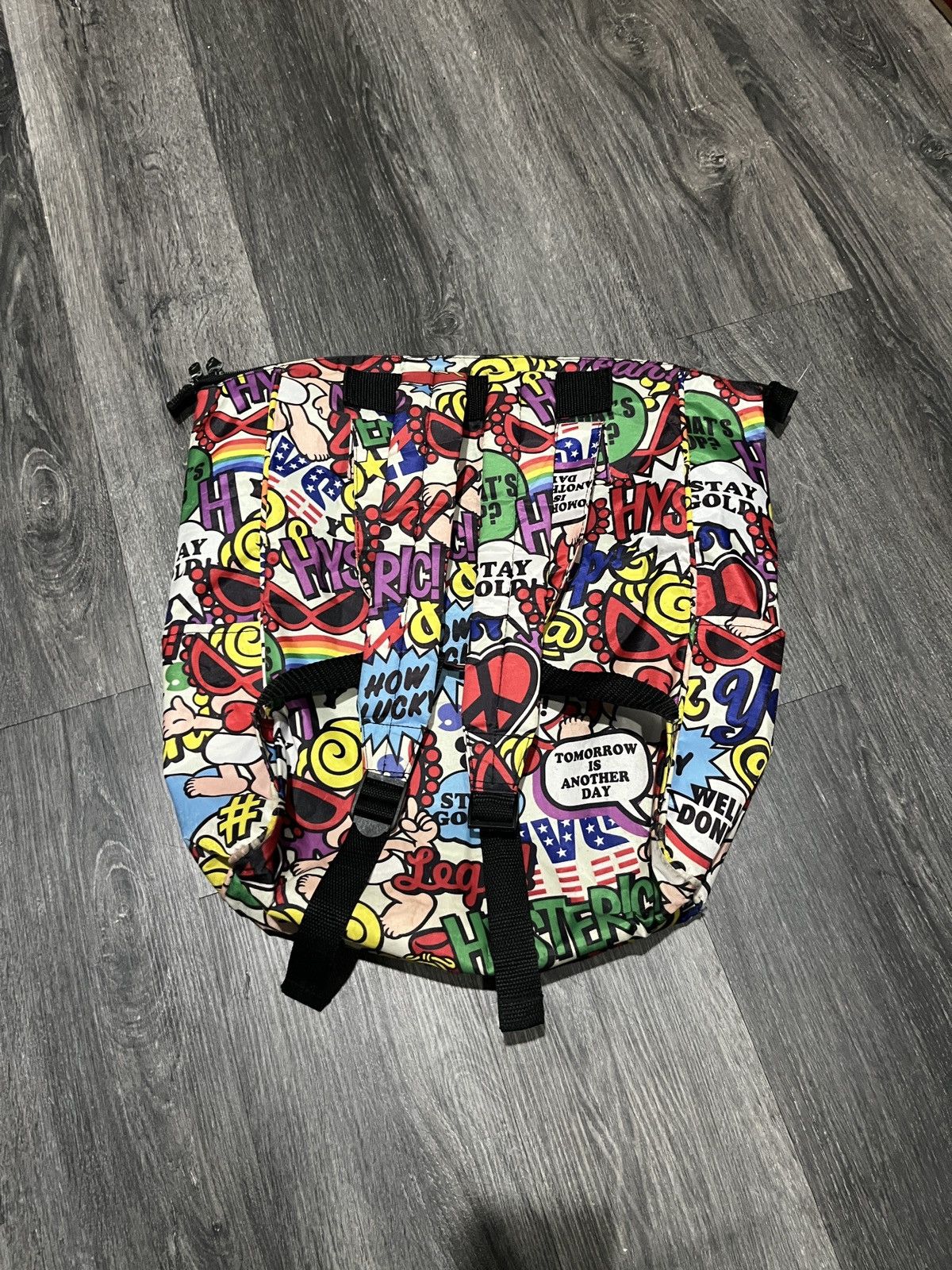 Hysteric Glamour × Japanese Brand 2 Way Hysteric Glamours Mini Backpack & Tote Bag Full Print Size ONE SIZE - 8 Thumbnail