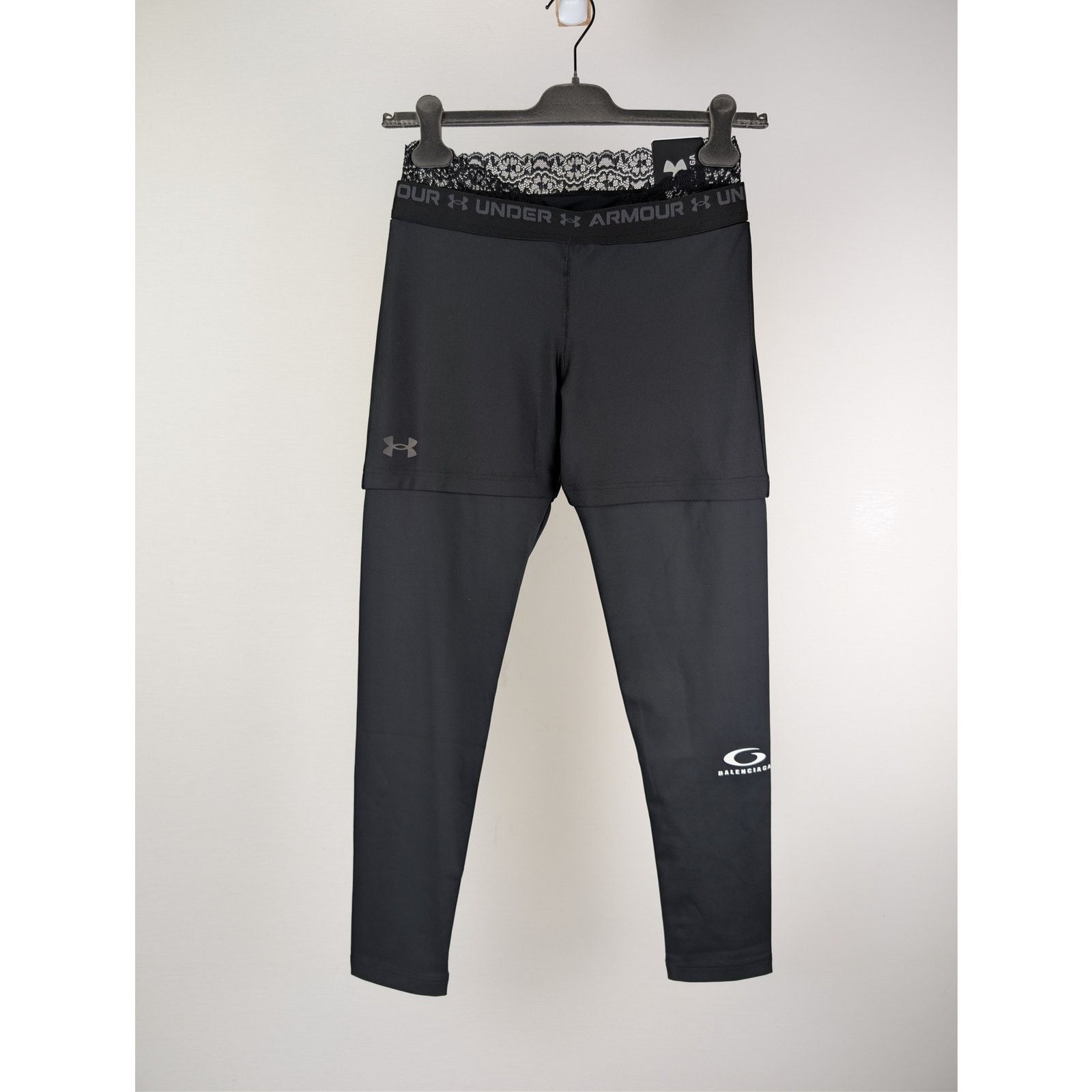 Balenciaga × Under Armour o1rshd1 Women's Under Armour Layered Leggings Sweatpants XL Size 30" / US 8 / IT 44 - 1 Thumbnail