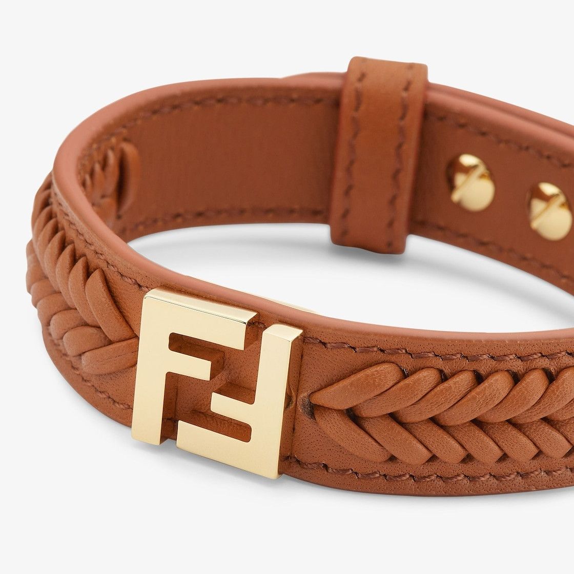 Fendi o1s1wg110925 Size:OS/Forever Fendi Bracelet in Brown Size ONE SIZE - 2 Thumbnail