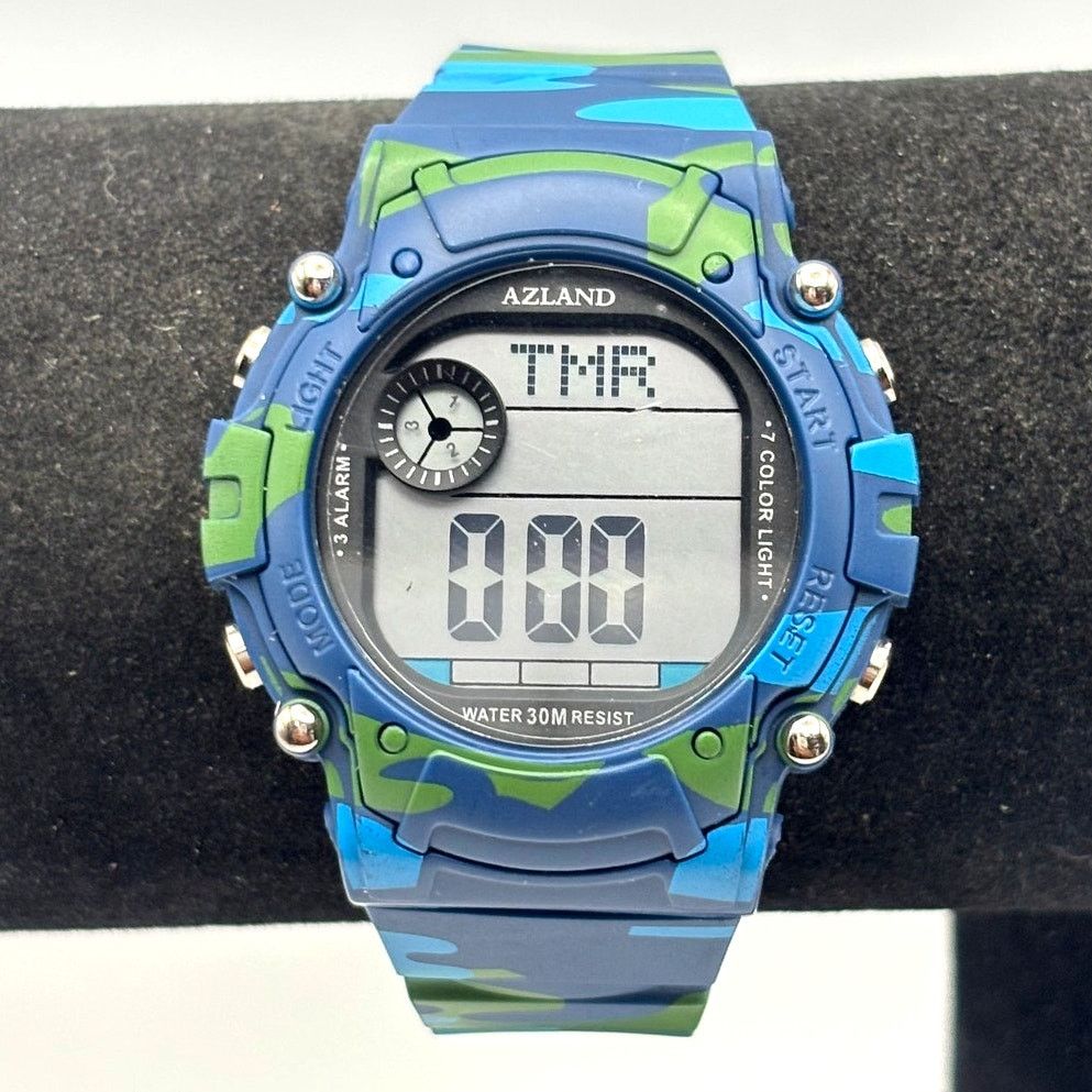 Other Digital Blue Camo Men's Watch Size ONE SIZE - 6 Thumbnail