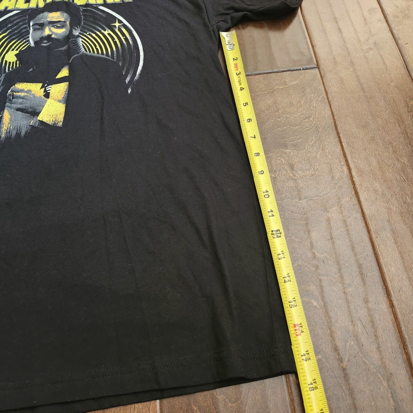 Vintage Star Wars Fifth Sun Men's T-Shirt Graphic Print Lando Calrissian Black Crew Neck Short Sleeve Medium NWT Size US M / EU 48-50 / 2 - 6 Thumbnail