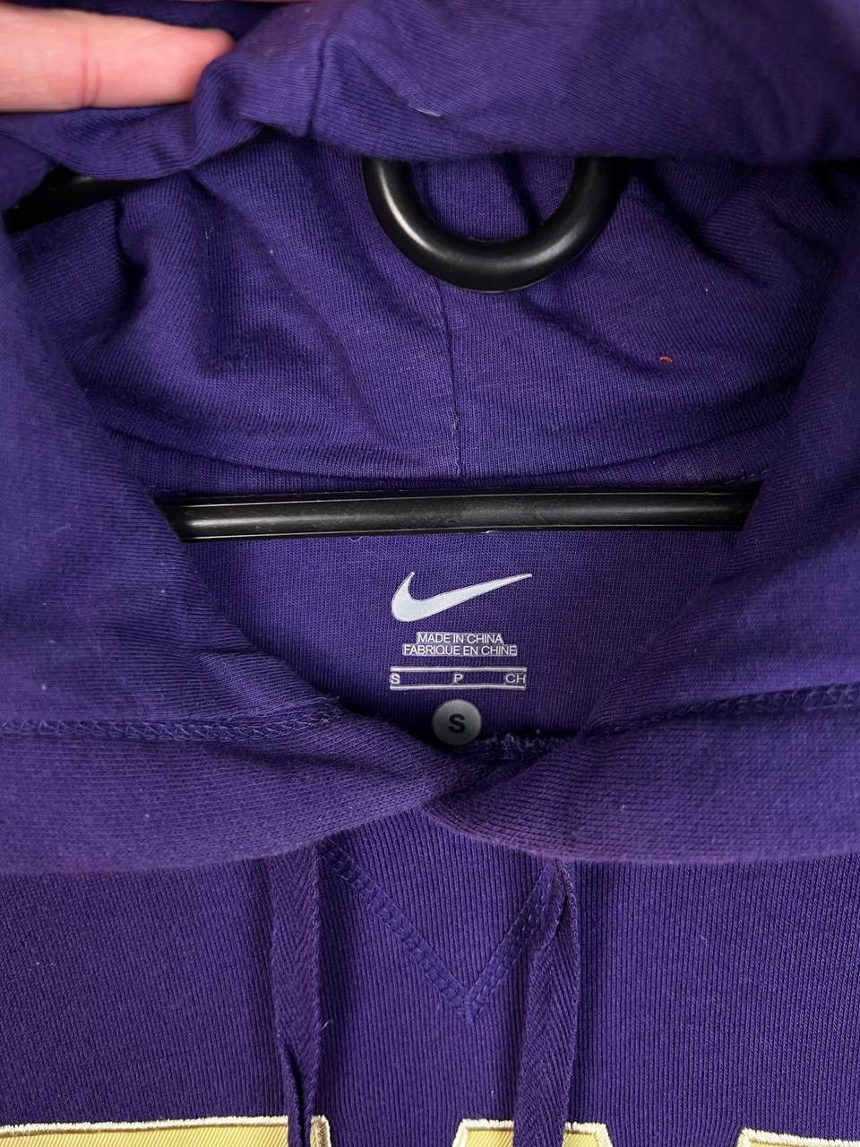Vintage Nike Washington Center swoosh vintage hoodie size S Size US S / EU 44-46 / 1 - 4 Thumbnail