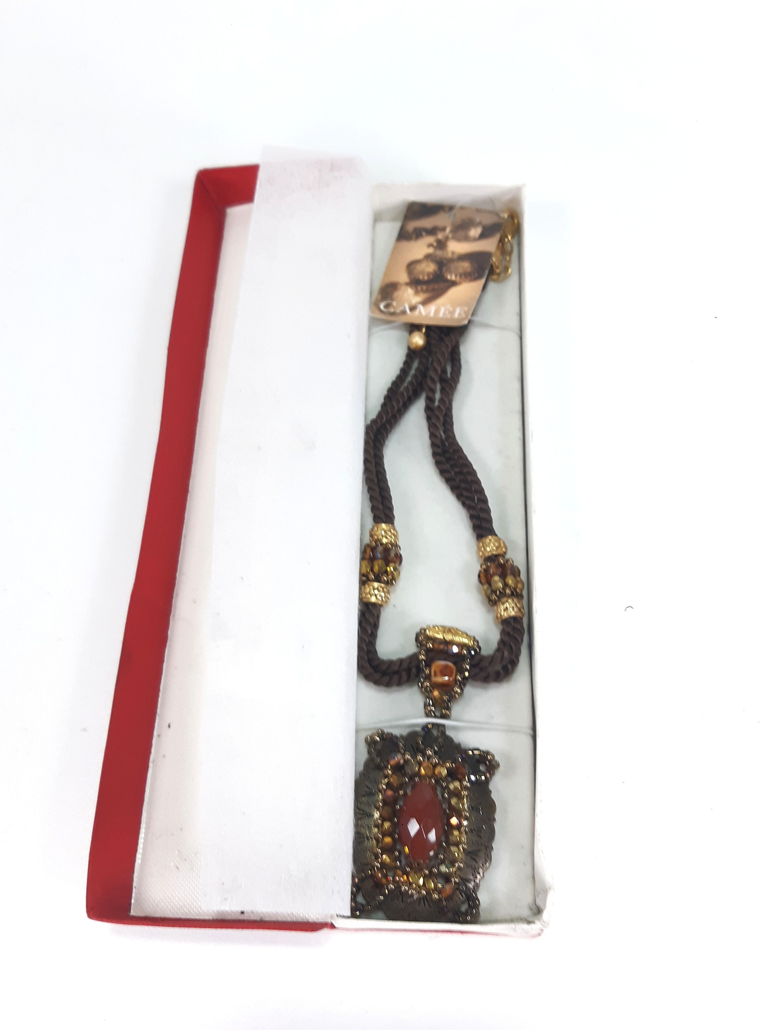 Other Camée Czech Necklace Pendant NEW Size ONE SIZE - 2 Thumbnail