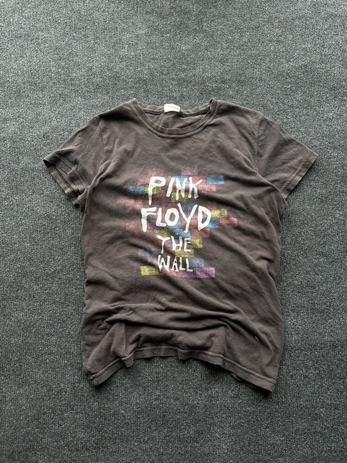 Band Tees 🚨PINK FLOYD THE WALL ALBUM T-SHIRT TOP WOMEN Size S / US 4 / IT 40 - 1 Thumbnail