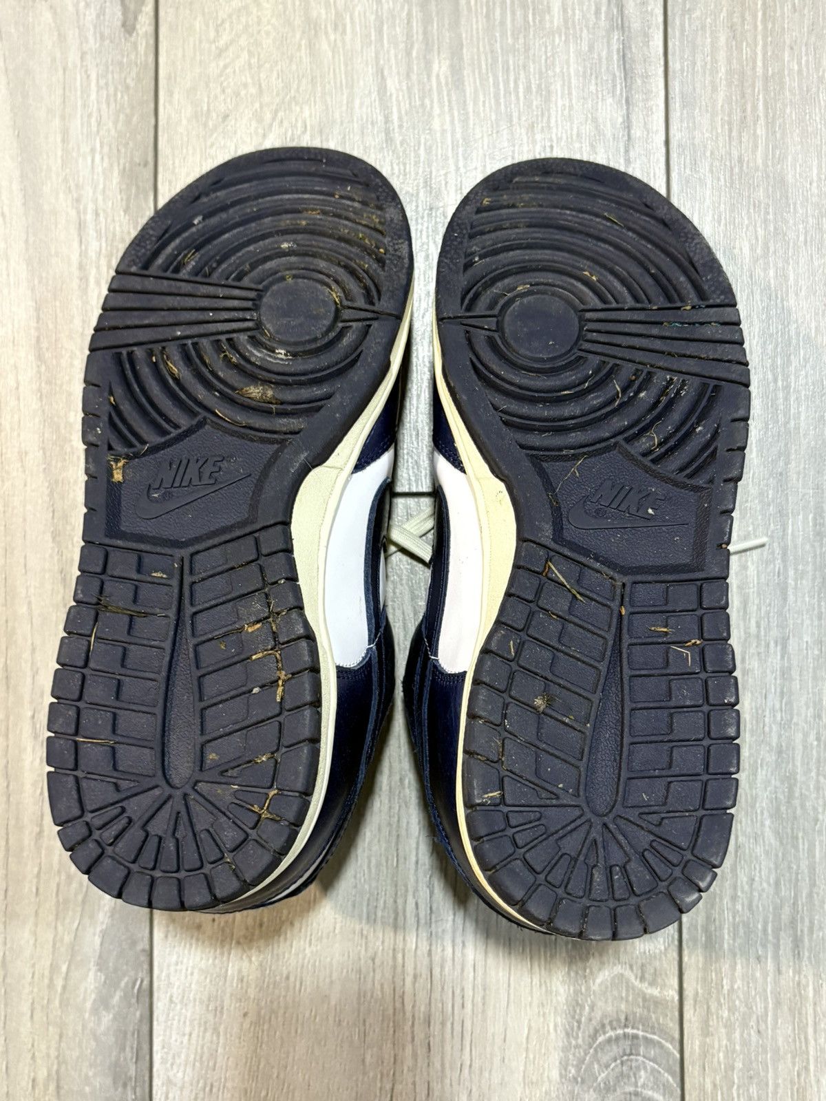 Nike Nike Dunk Low Navy Vintage look Size US 8.5 / EU 41-42 - 6 Thumbnail