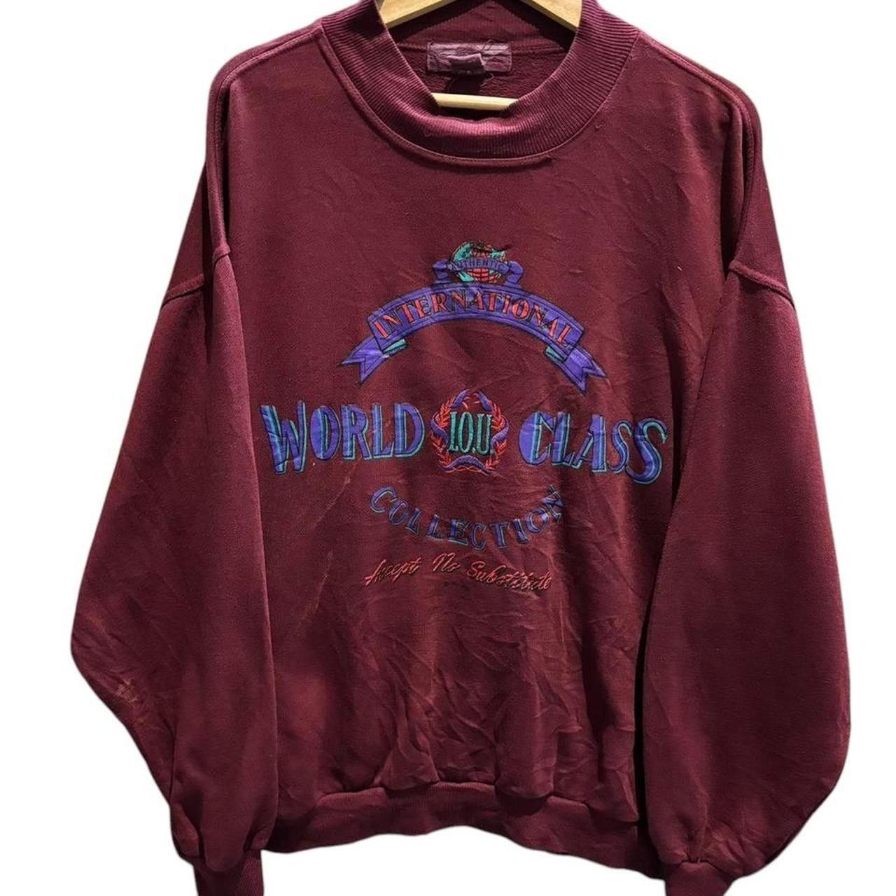 Vintage Vintage world class collection sweatshirt size: XL Size US XL / EU 56 / 4 - 1 Thumbnail
