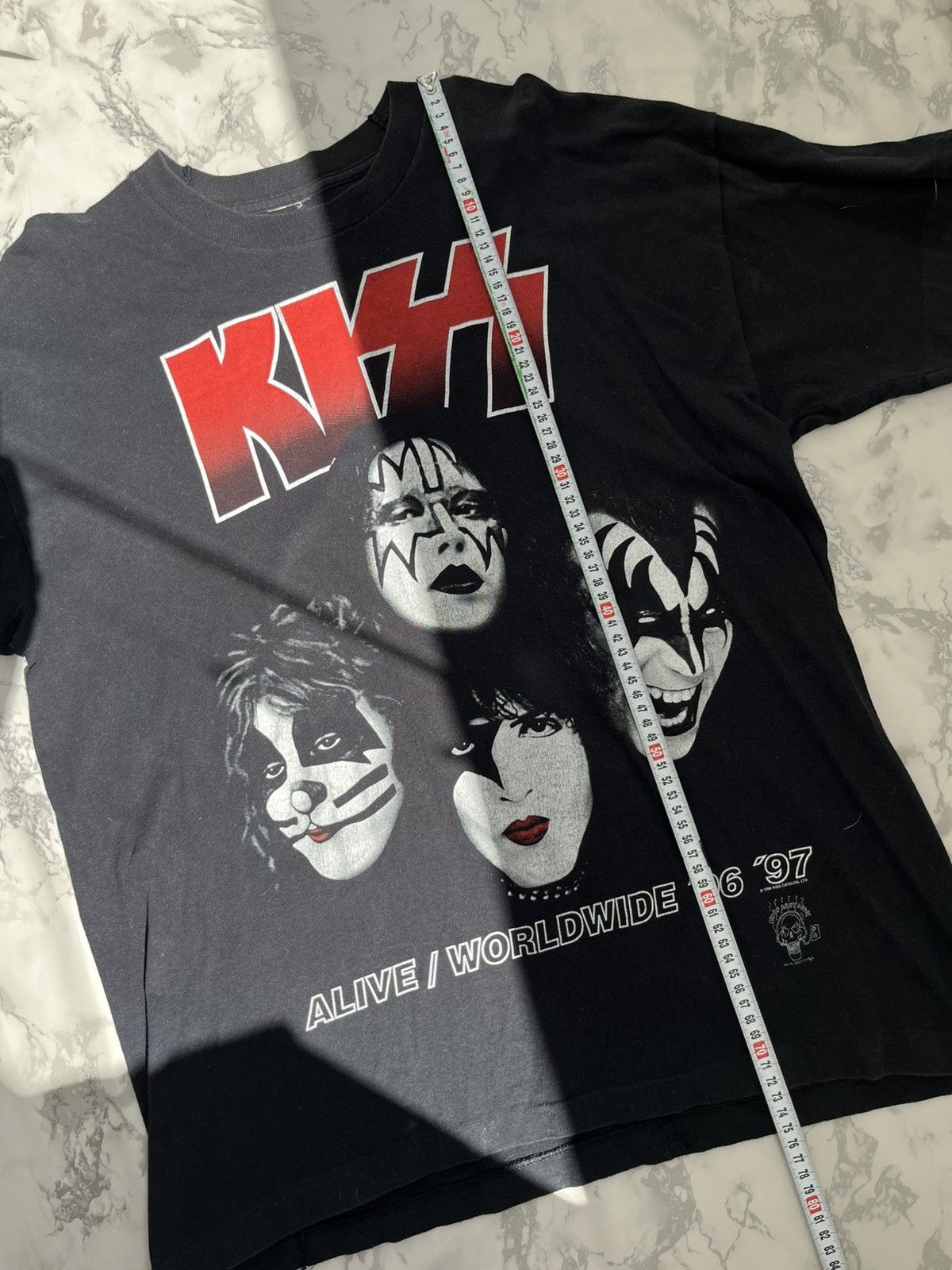 Band Tees × KISS × Vintage Deadstock Kiss Alive Worldwide 96 97 Size US L / EU 52-54 / 3 - 9 Thumbnail