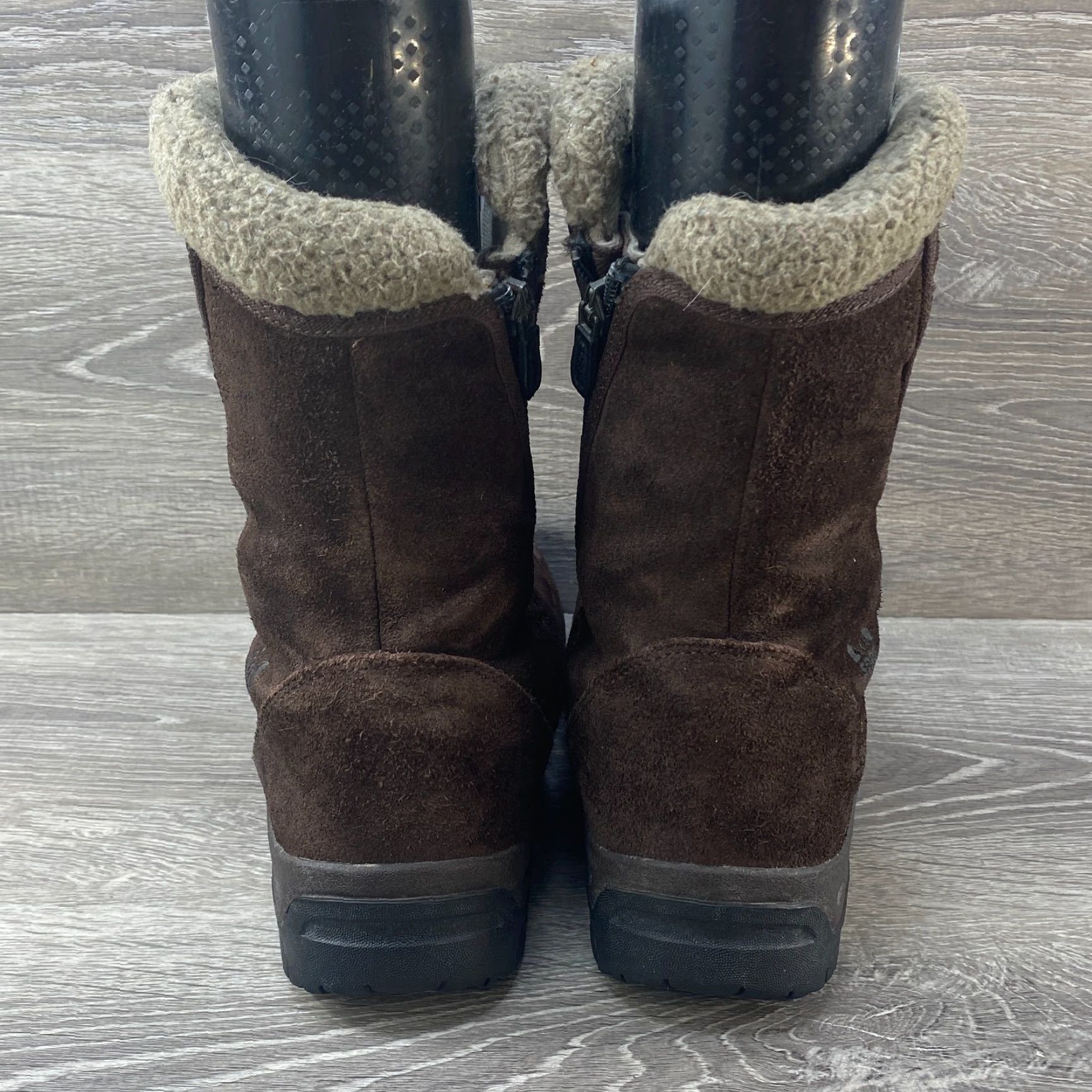 SOREL Sorel Waterfall Brown Suede Leather Insulated Waterproof Winter Boots Womens 9 Size US 7 / IT 37 - 6 Thumbnail