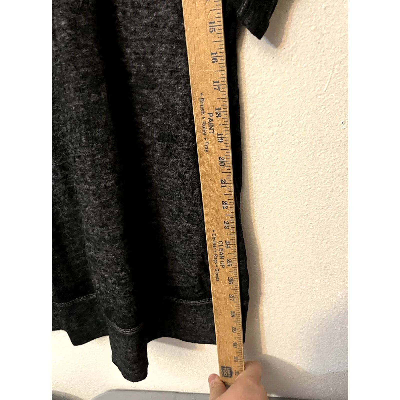 Calvin Klein CALVIN KLEIN Performance Black French Terry Tee Size 1X Womens Tee 1X Black Calvin Klein Shirt Adult Womens Size XL / US 12-14 / IT 48-50 - 4 Thumbnail