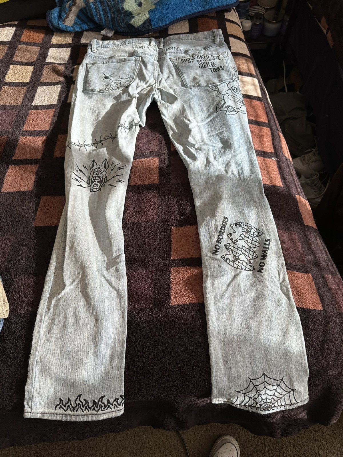 Ninth hall tattoo jeans