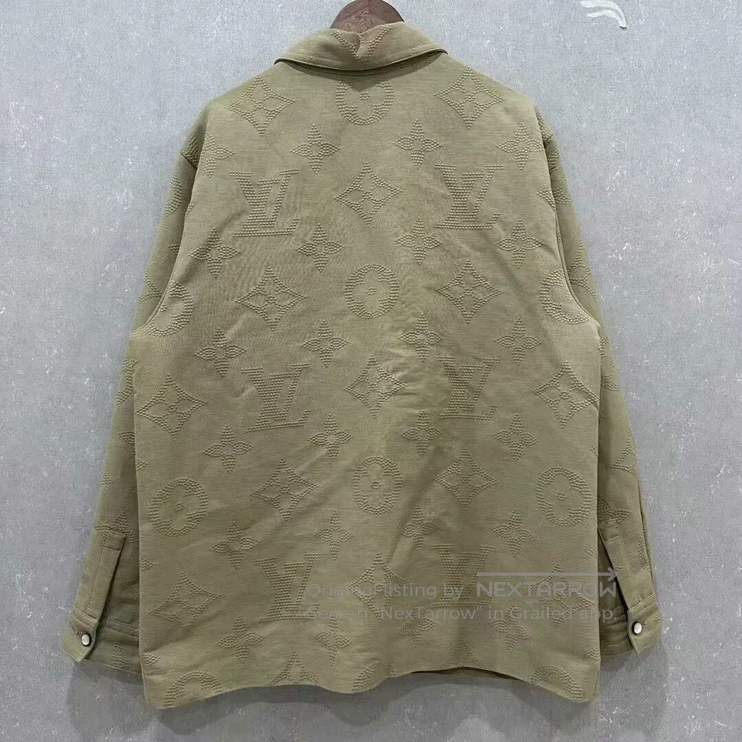 Louis Vuitton embossed logo denim jacket by louis vuitton. Size US L / EU 52-54 / 3 - 2 Thumbnail