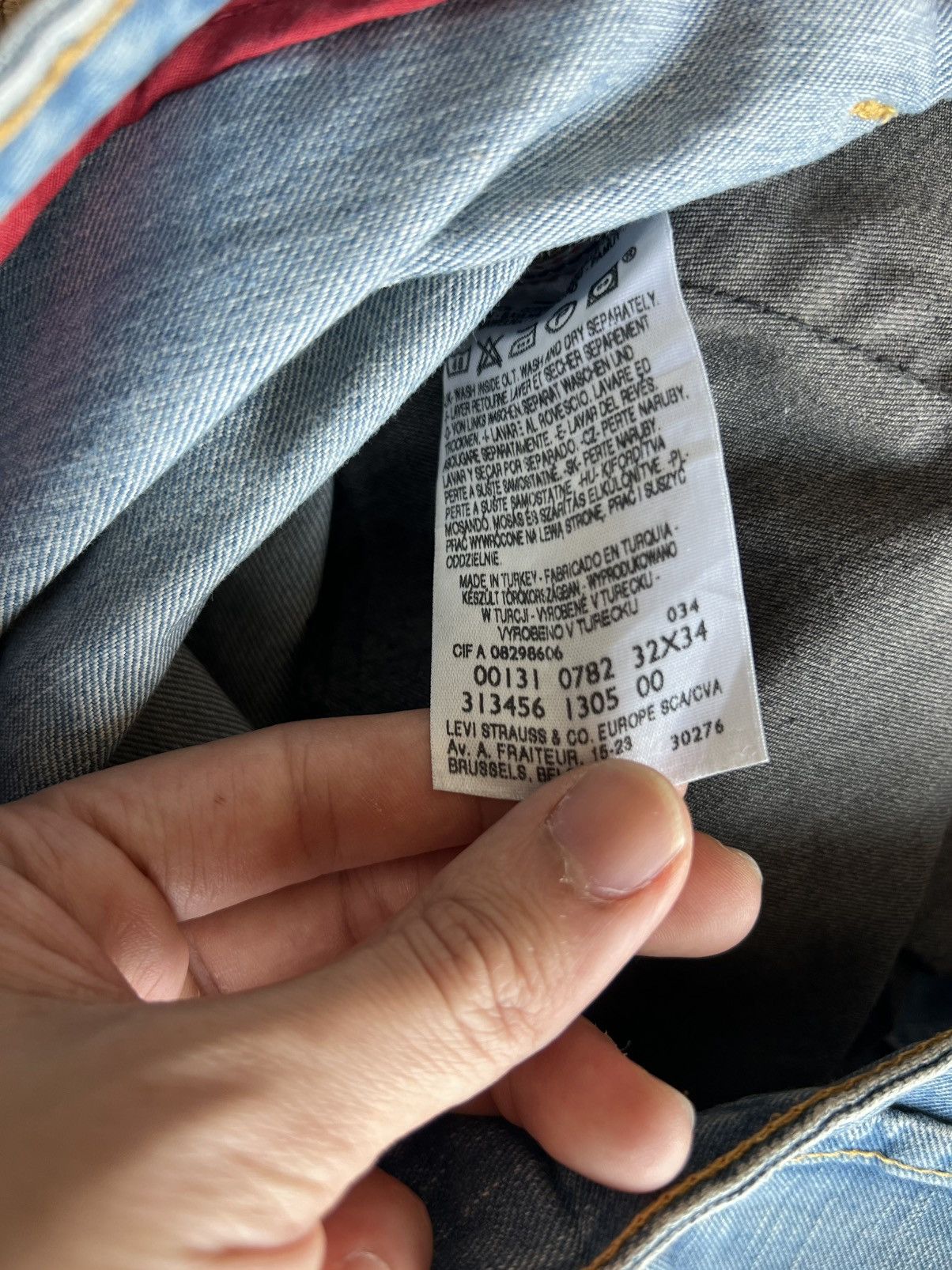 Levi's Levis Engineered Twisted Jeans Tag W32 Actual 34x34 Size US 32 / EU 48 - 7 Thumbnail