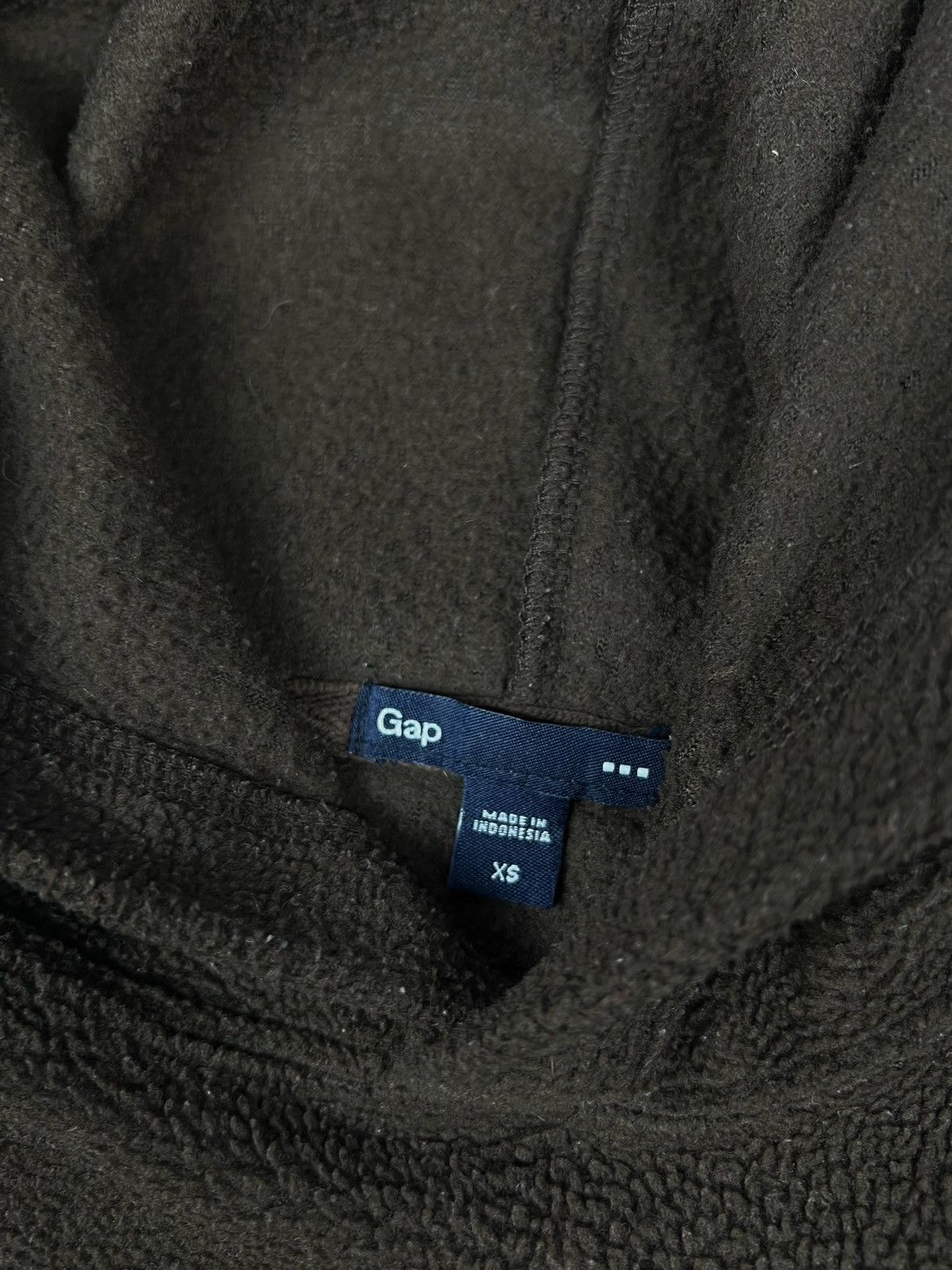 Gap × Vintage Gap Hoodie Brown Big Logo fleece Size XS / US 0-2 / IT 36-38 - 4 Thumbnail