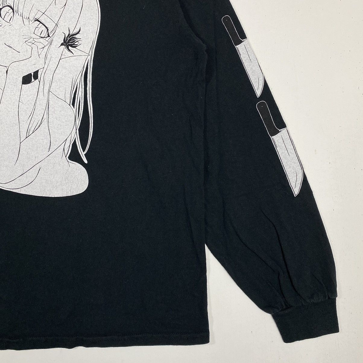 Anime × Japanese Brand LEWD COMPLEX Horror Anime Hentai Graphic Tee Size US XL / EU 56 / 4 - 4 Thumbnail