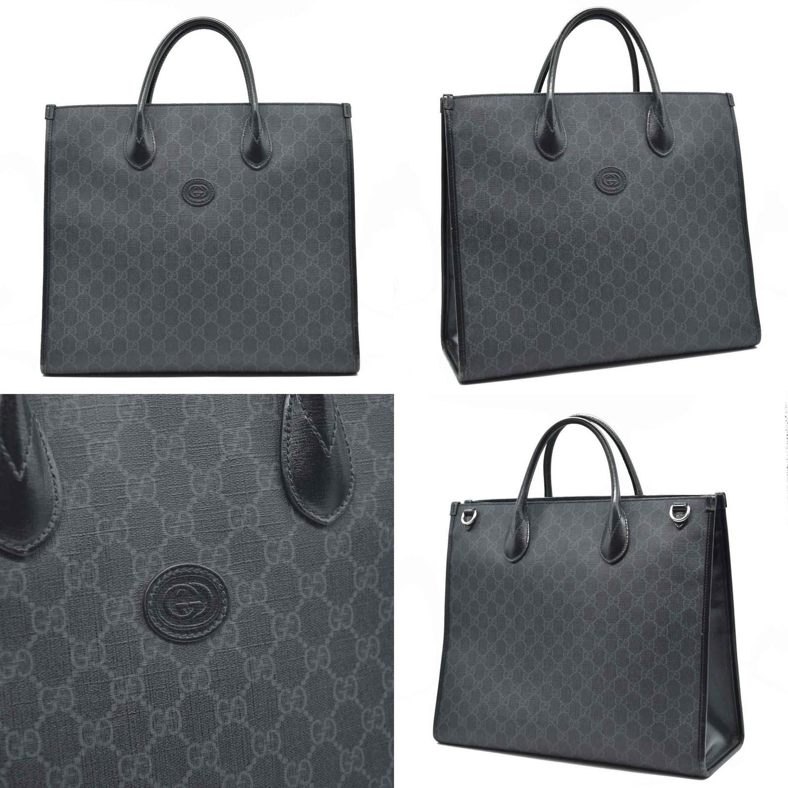 Gucci GUCCI GG Supreme Monogram Textured Dollar Calfskin Medium Size ONE SIZE - 2 Thumbnail