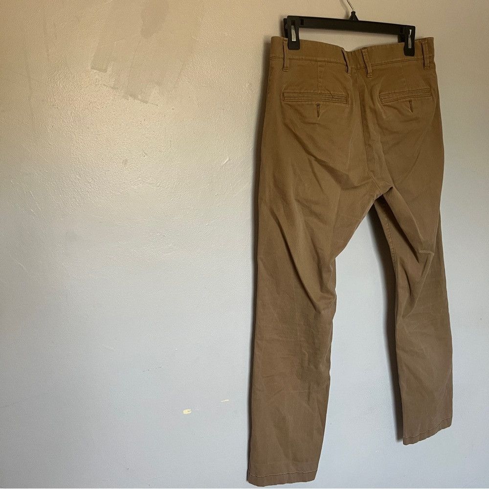Designer GOODFELLOW Tan Slim Fit Hennepin Chino Pants-Size 30” x 30” Size US 30 / EU 46 - 5 Thumbnail