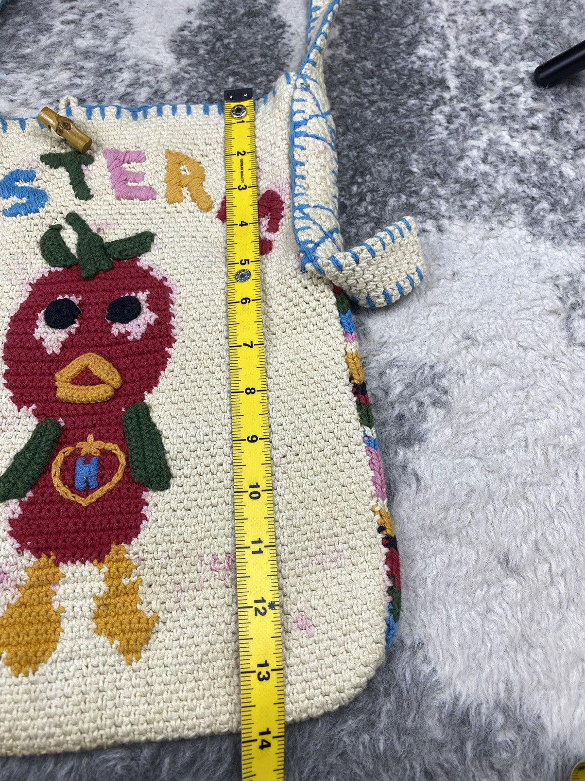Hysteric Glamour ‼️ARCHIVED‼️90s HYSTERIC GLAMOUR Crochet Knit Sling Bag Size ONE SIZE - 19 Thumbnail