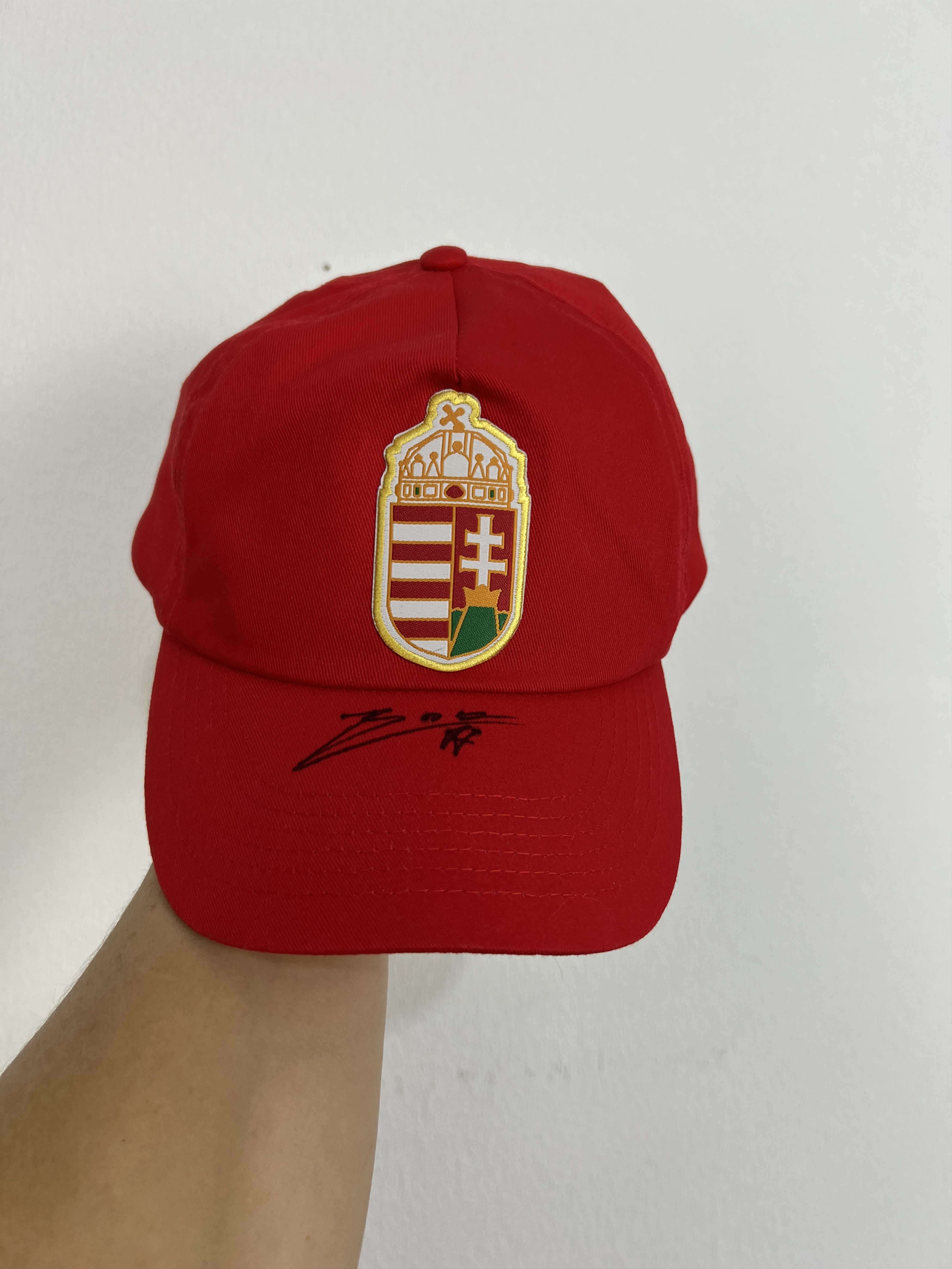 Vintage Hungary Football Cap Signed by Bolla Hat Snapback One Size Size ONE SIZE - 1 Thumbnail